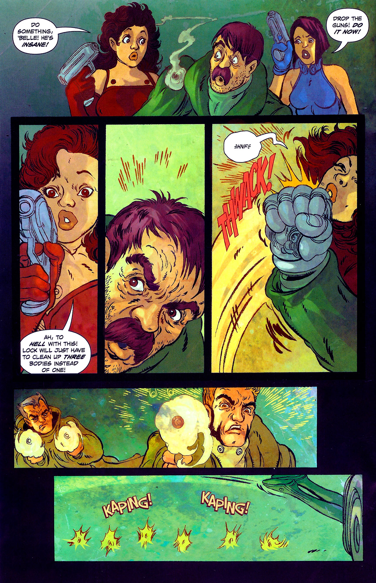 Read online Starship Troopers: Damaged Justice comic -  Issue #2 - 16