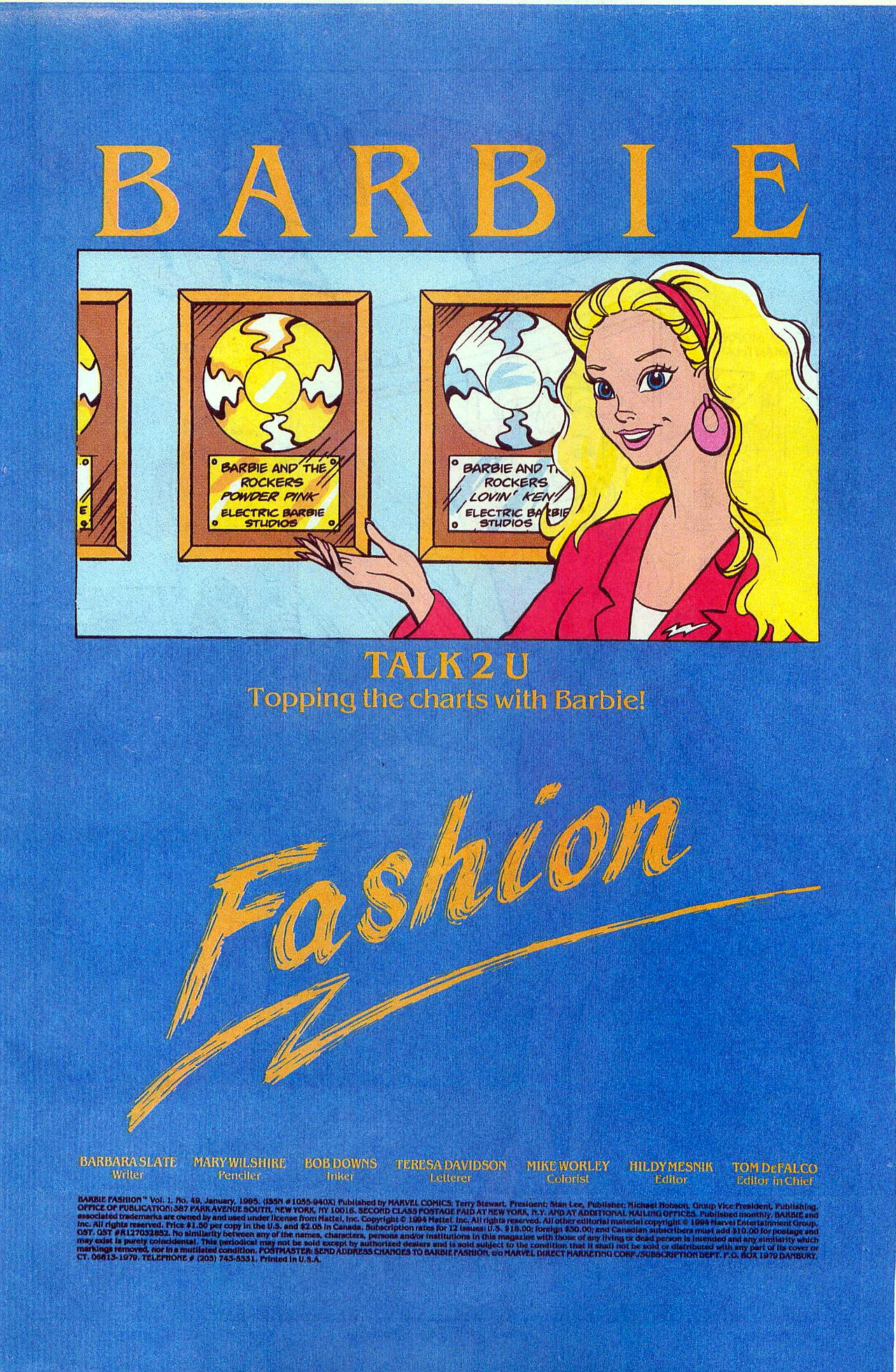 Read online Barbie Fashion comic -  Issue #49 - 3
