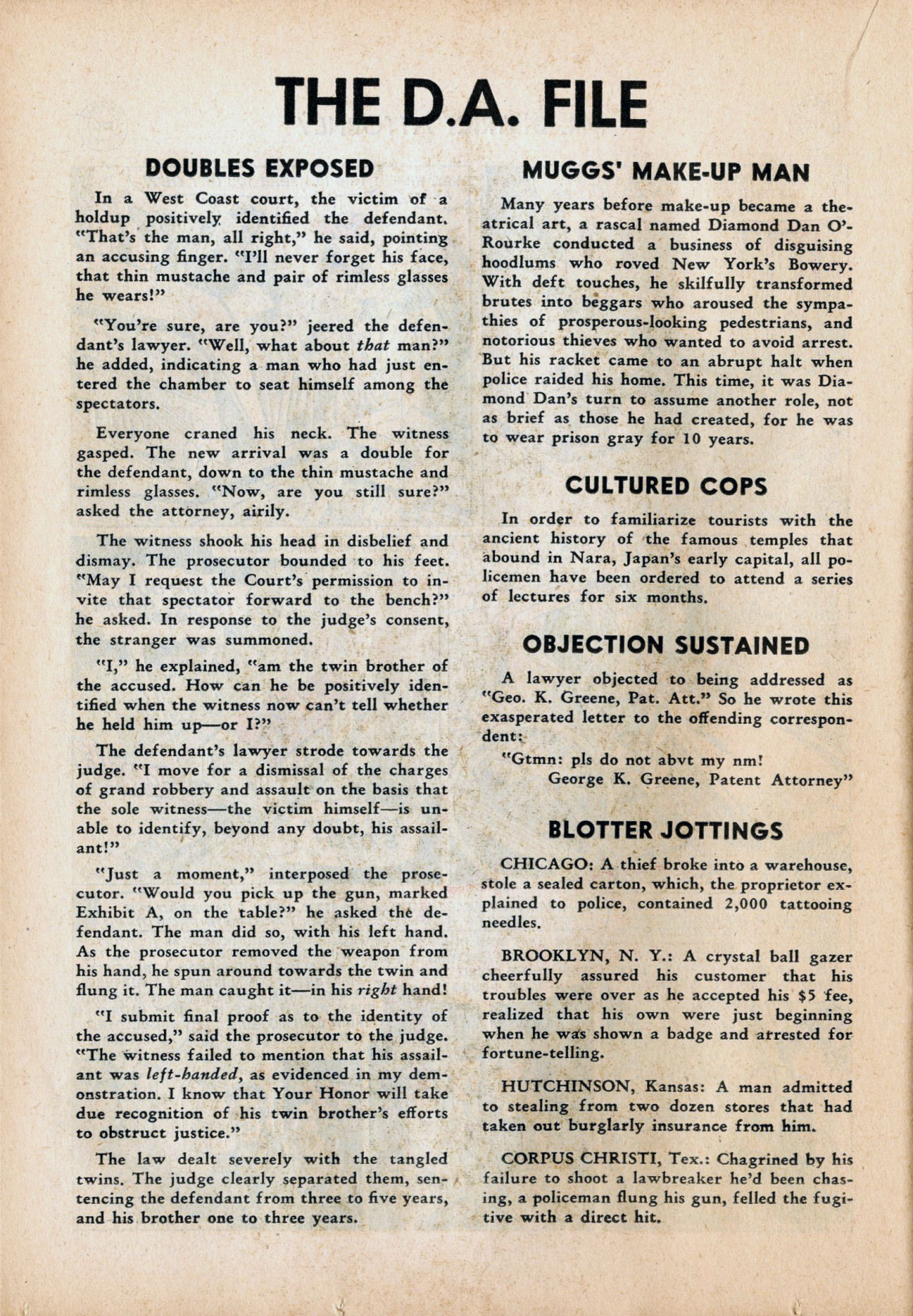 Read online Mr. District Attorney comic -  Issue #60 - 22