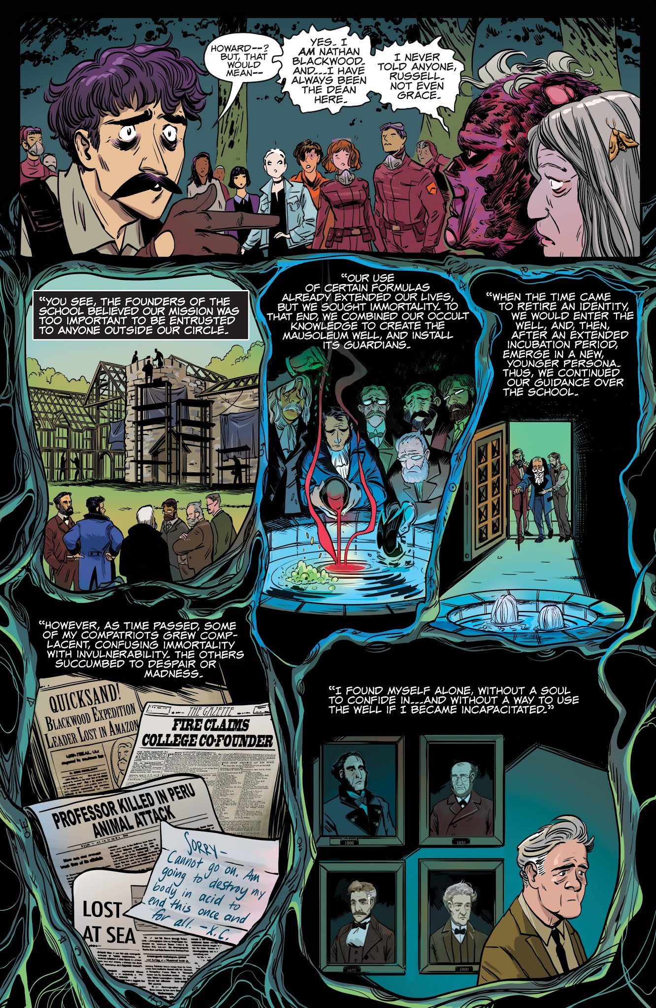 Read online Blackwood comic -  Issue #4 - 18