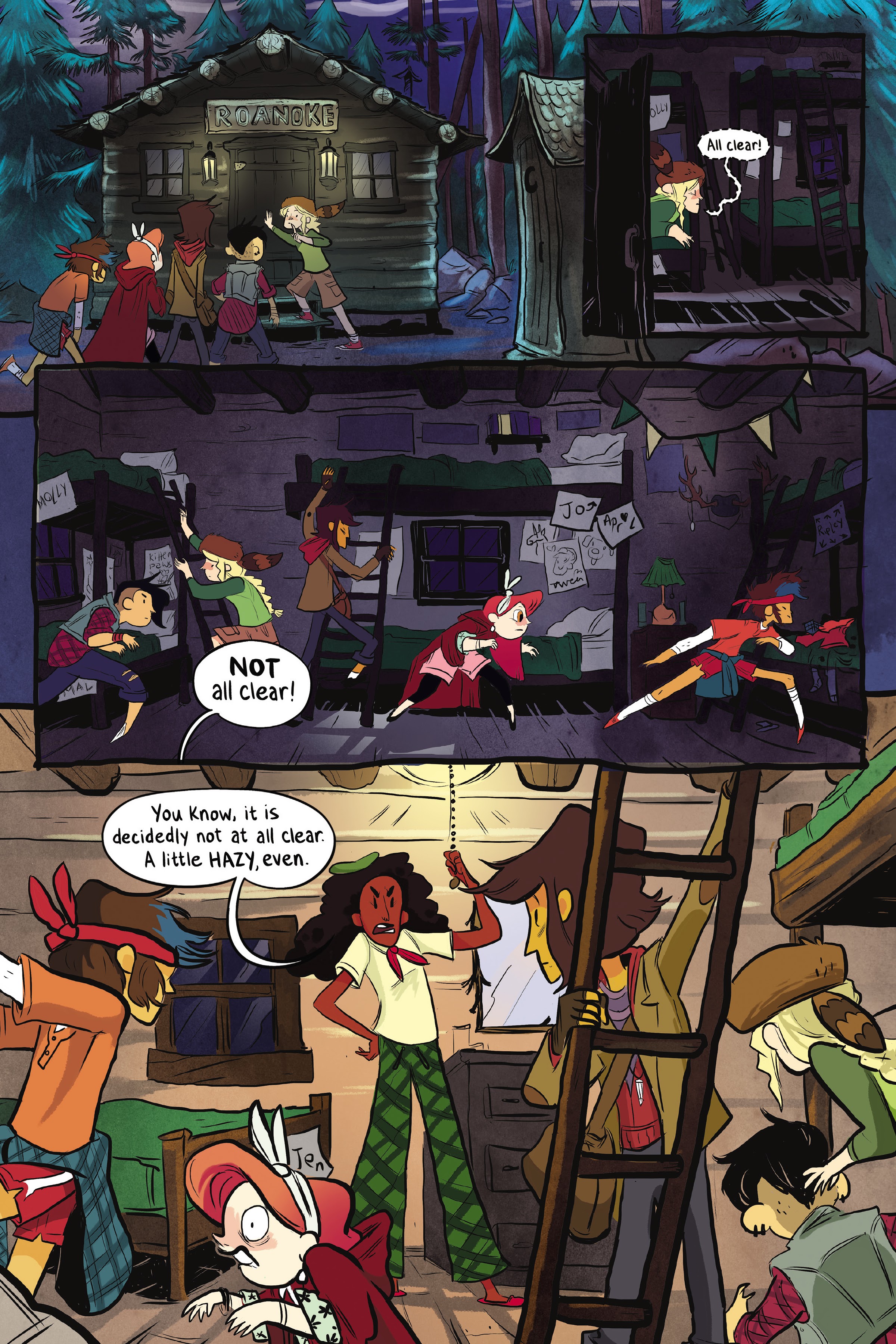 Read online Lumberjanes: The Infernal Compass comic -  Issue # TPB - 112