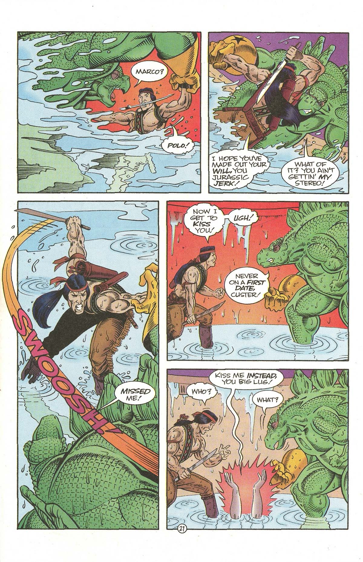 Read online Dinosaurs For Hire comic -  Issue #7 - 26