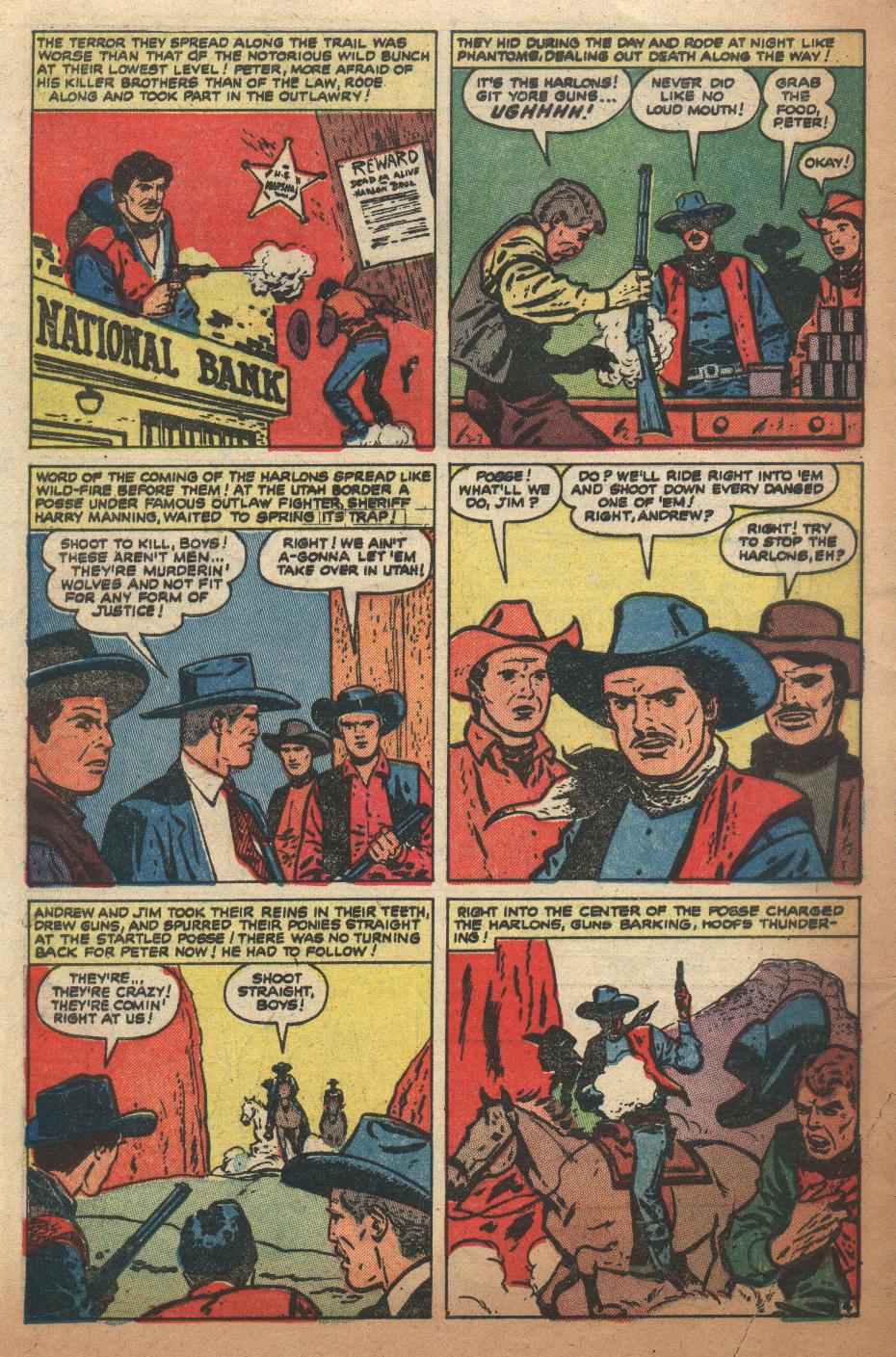 Read online Western Outlaws and Sheriffs comic -  Issue #70 - 6