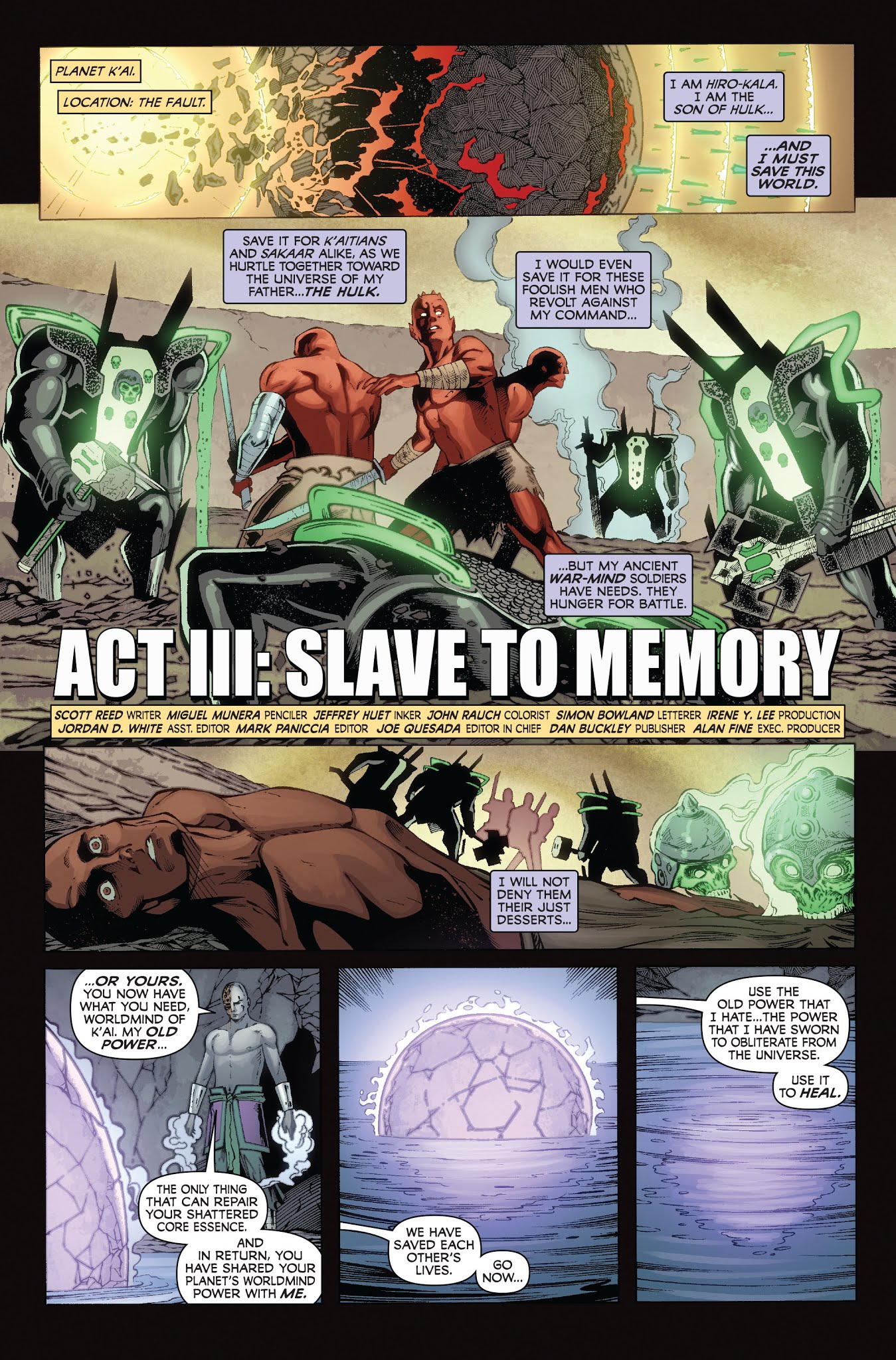 Read online Incredible Hulks: World War Hulks comic -  Issue # TPB - 103