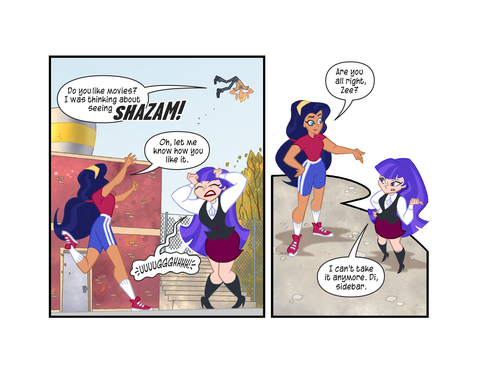 Read online DC Super Hero Girls: Weird Science comic -  Issue #6 - 12