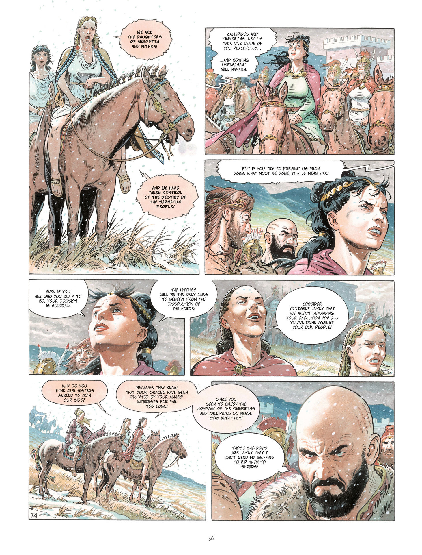 Read online Conquests comic -  Issue #3 - 38