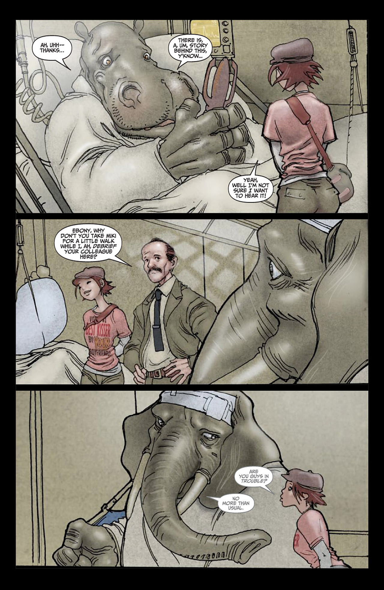 Read online Elephantmen comic -  Issue #4 - 15