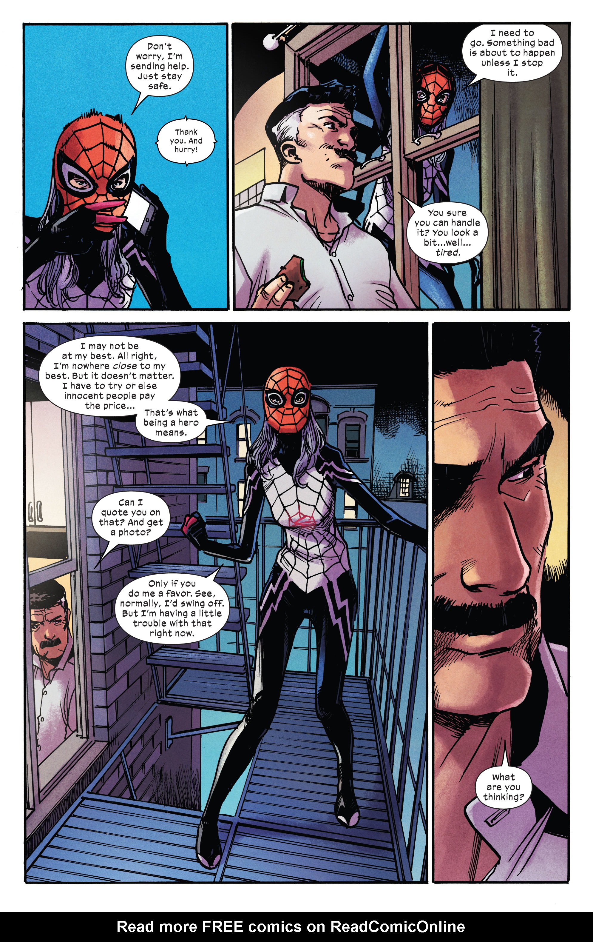 Read online Silk (2022) comic -  Issue #4 - 17