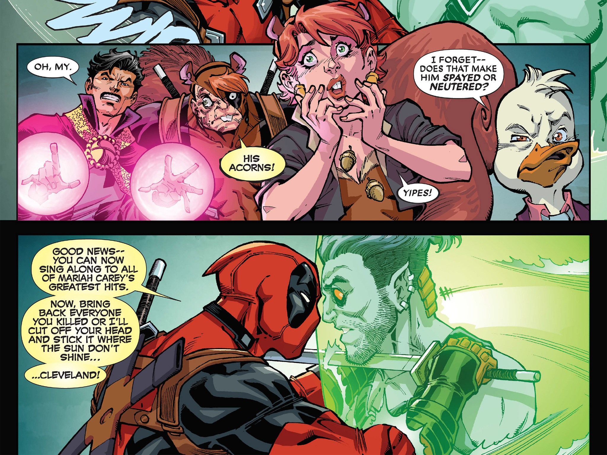 Read online Deadpool: Too Soon? Infinite Comic comic -  Issue #8 - 55