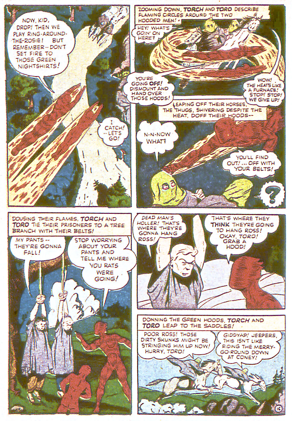 Read online The Human Torch (1940) comic -  Issue #9 - 18