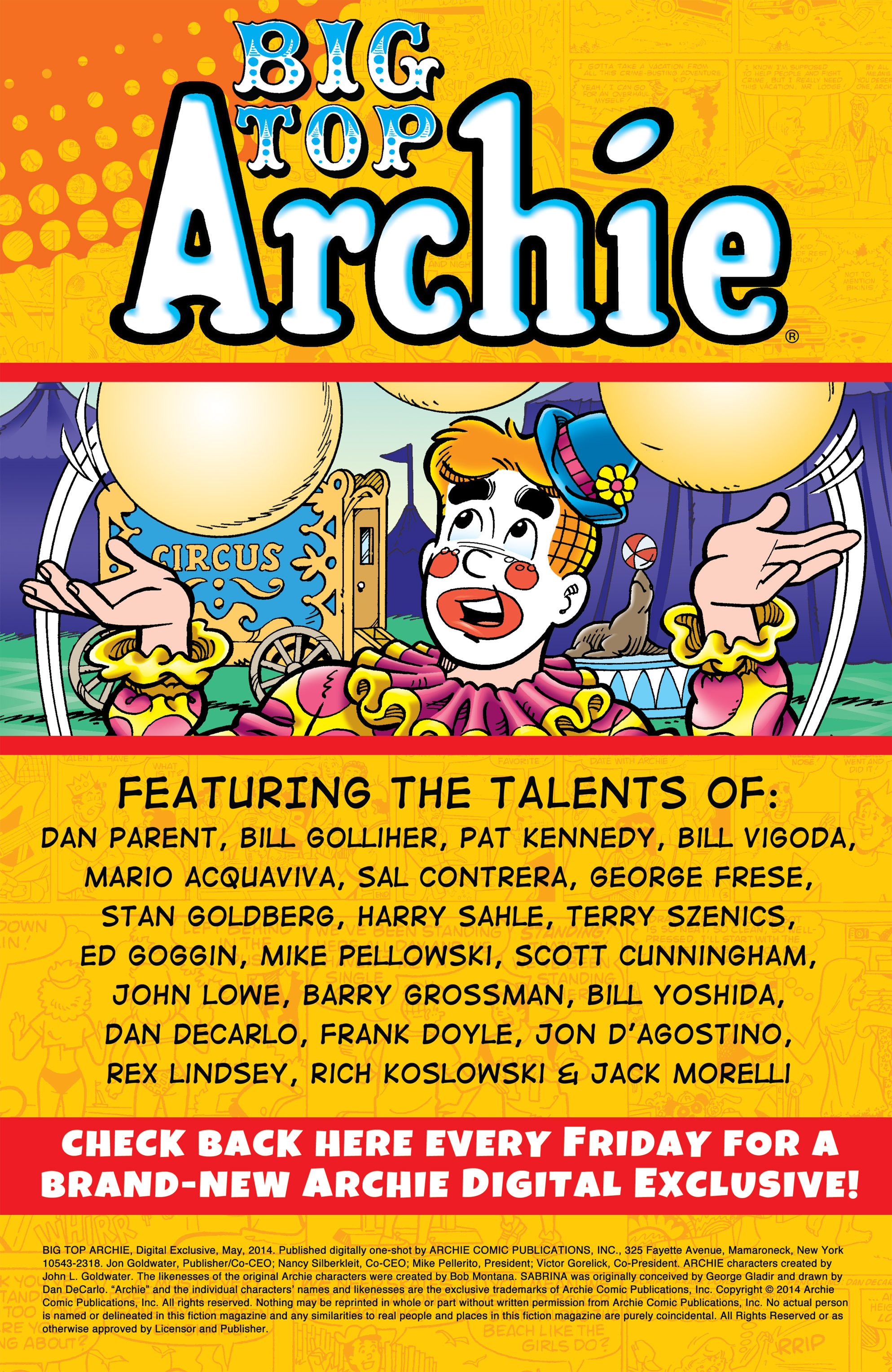 Read online Big Top Archie comic -  Issue # TPB - 2