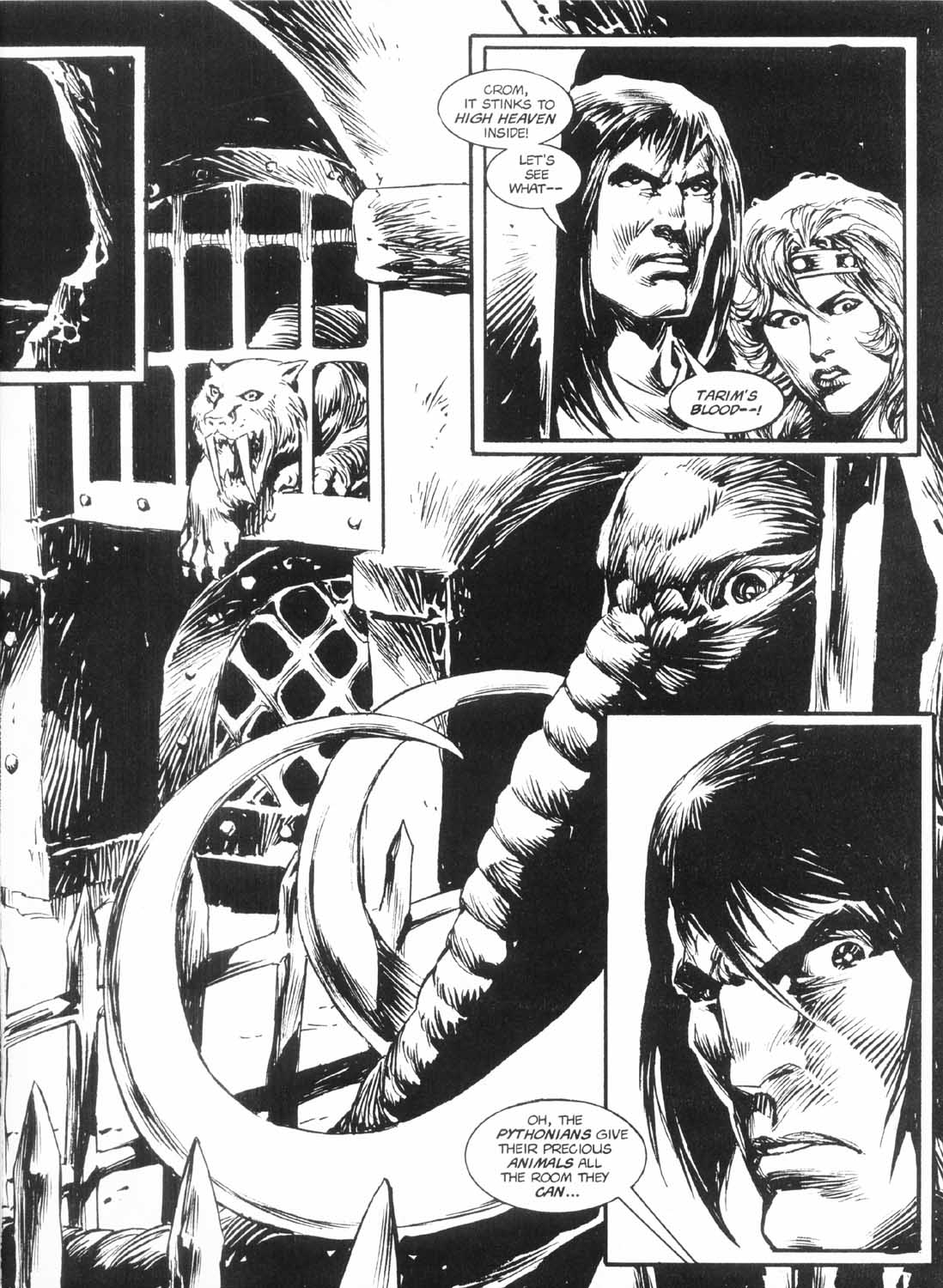 Read online The Savage Sword Of Conan comic -  Issue #229 - 11