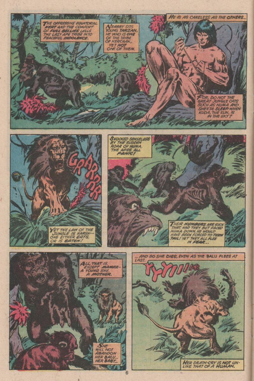 Read online Tarzan (1977) comic -  Issue #12 - 5