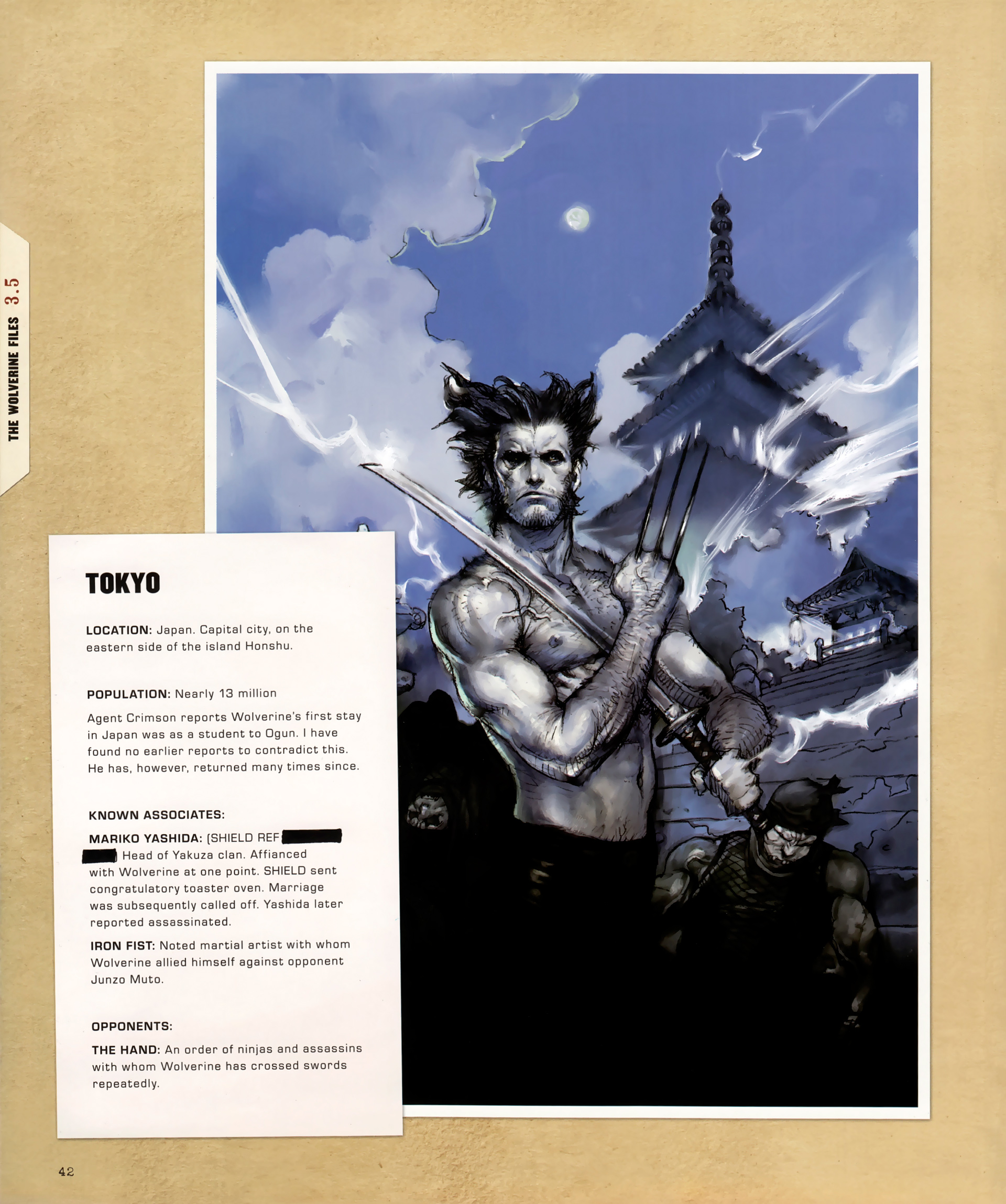 Read online The Wolverine Files comic -  Issue # TPB - 37