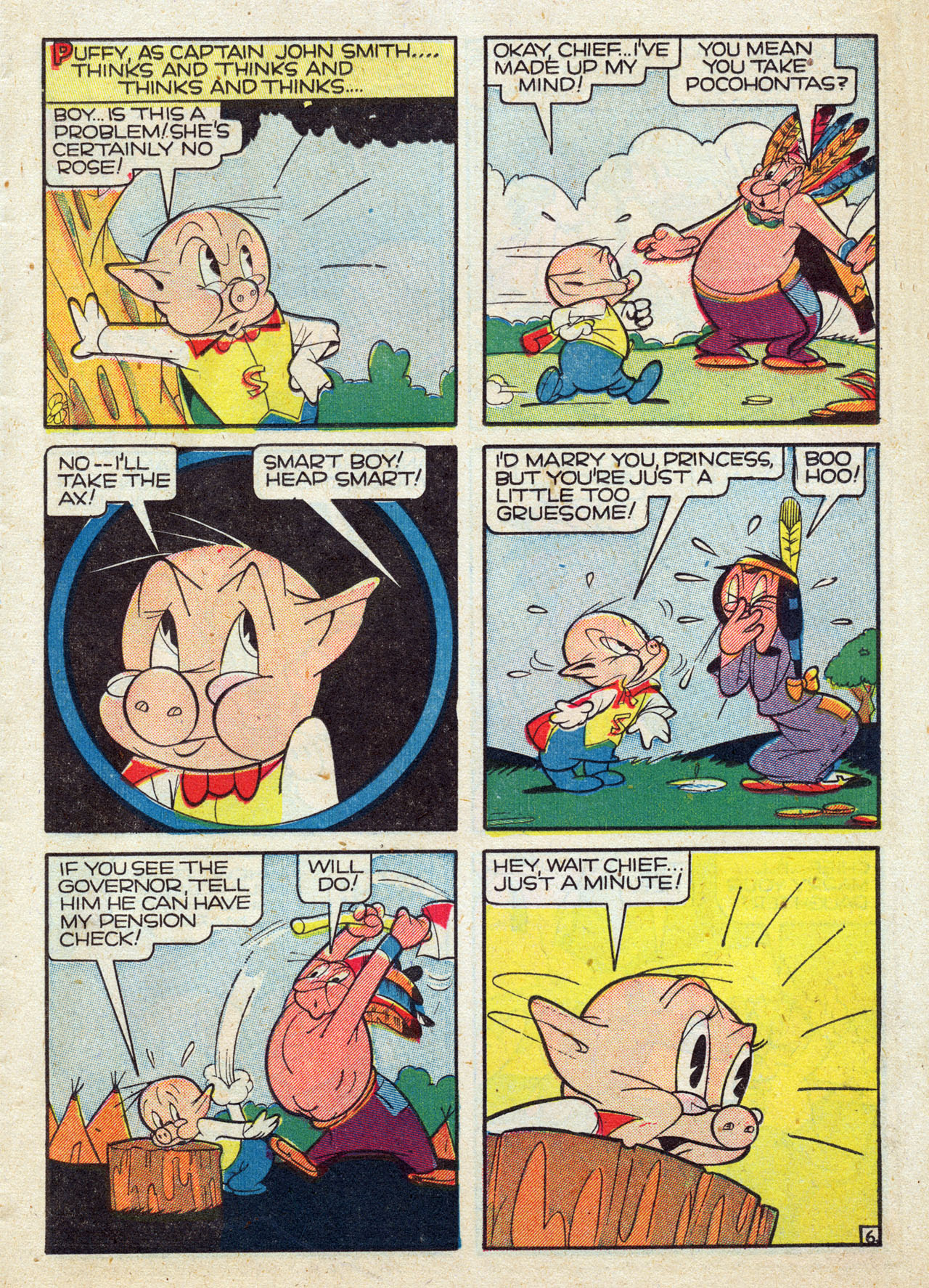 Read online Comedy Comics (1942) comic -  Issue #24 - 16