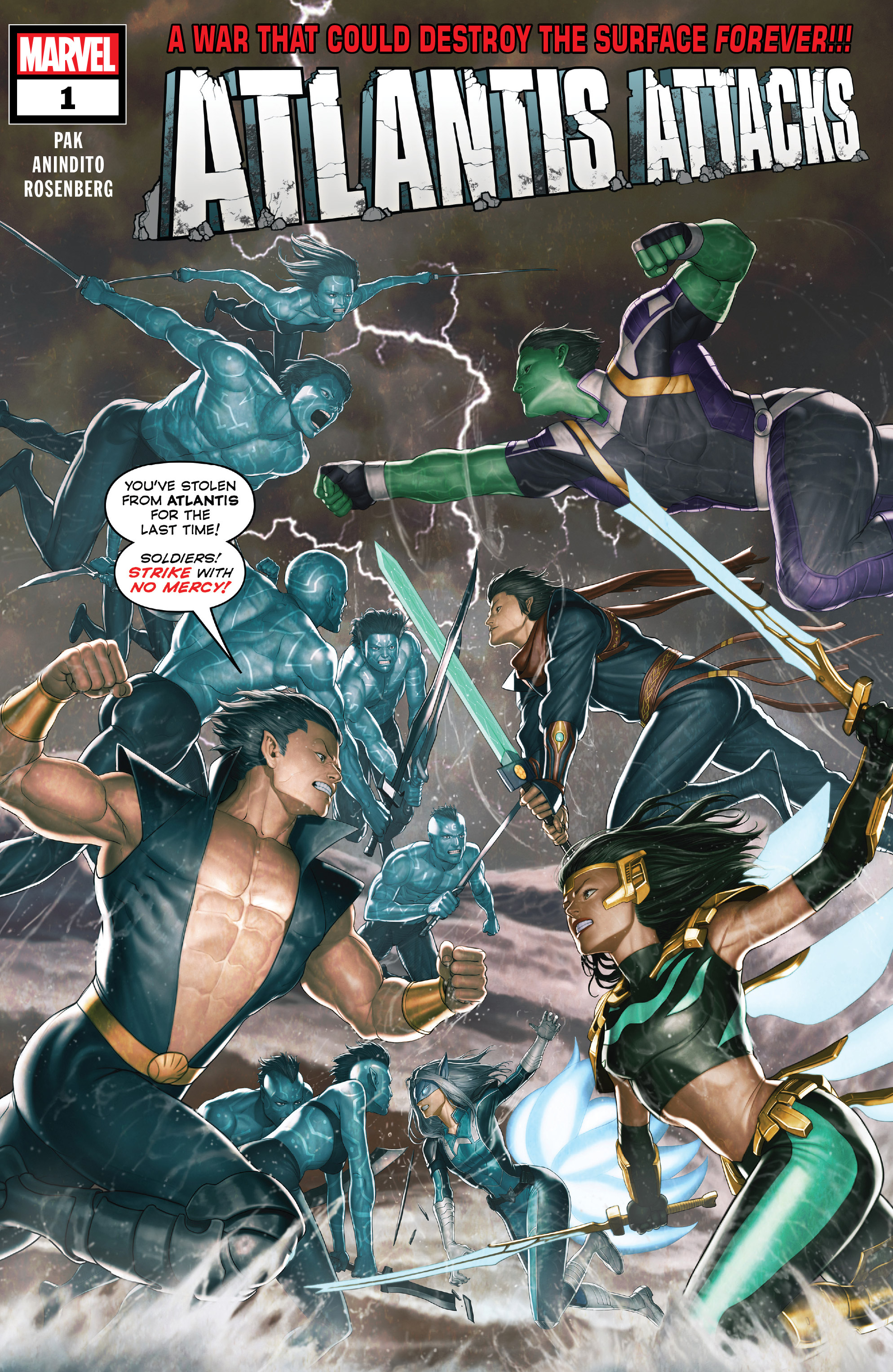Read online Atlantis Attacks comic -  Issue #1 - 1