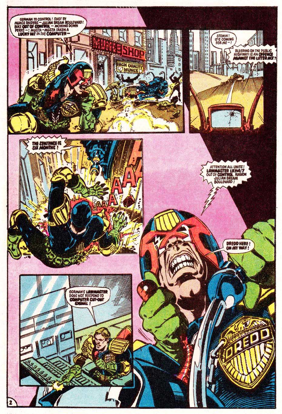 Read online Judge Dredd (1983) comic -  Issue #27 - 4