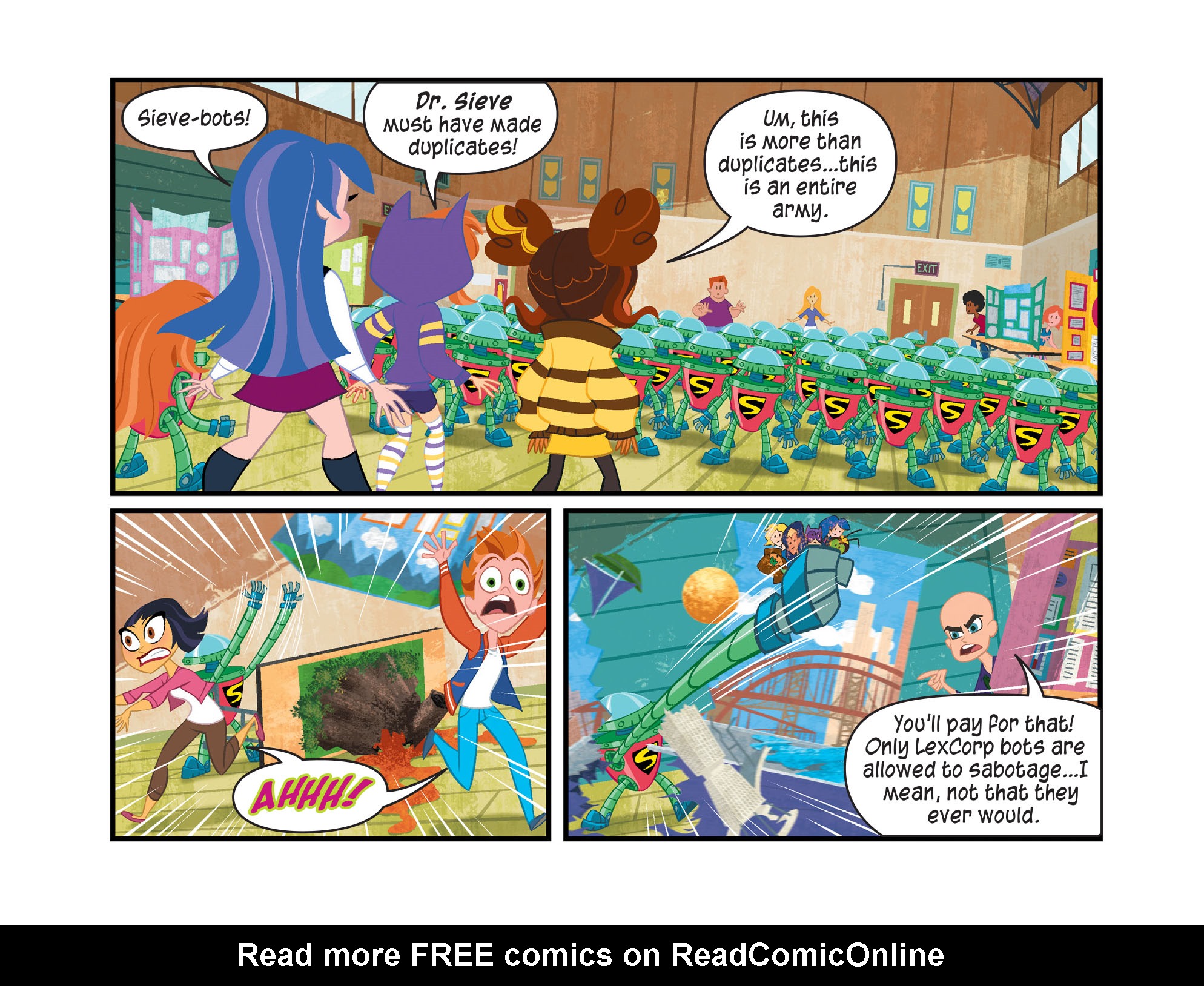 Read online DC Super Hero Girls: Weird Science comic -  Issue #14 - 12
