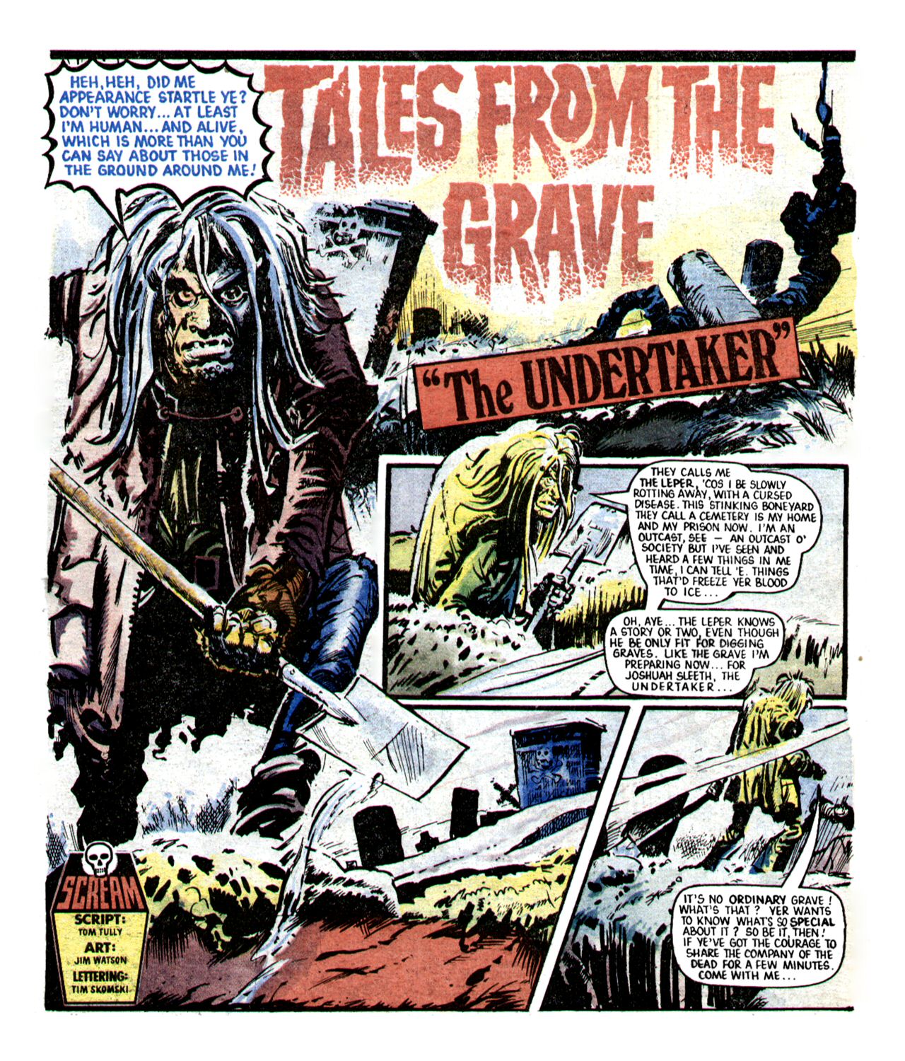 Read online Scream! (1984) comic -  Issue #1 - 16