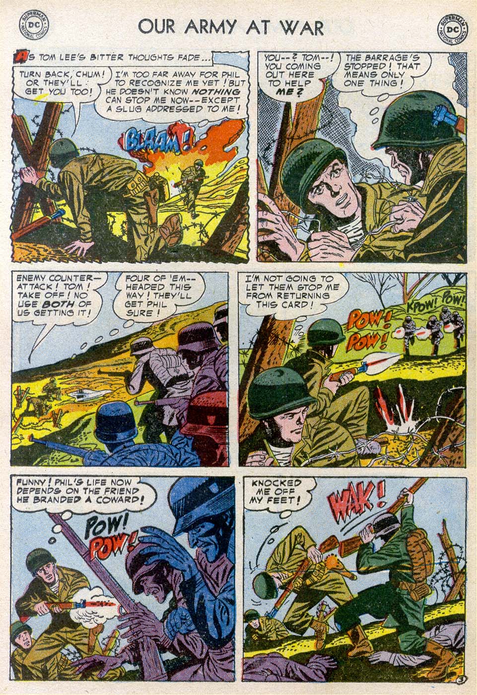 Read online Our Army at War (1952) comic -  Issue #30 - 13
