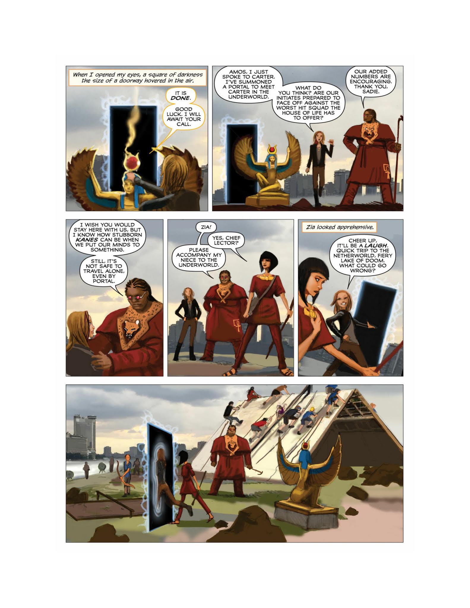 Read online The Kane Chronicles comic -  Issue # TPB 3 (Part 1) - 59