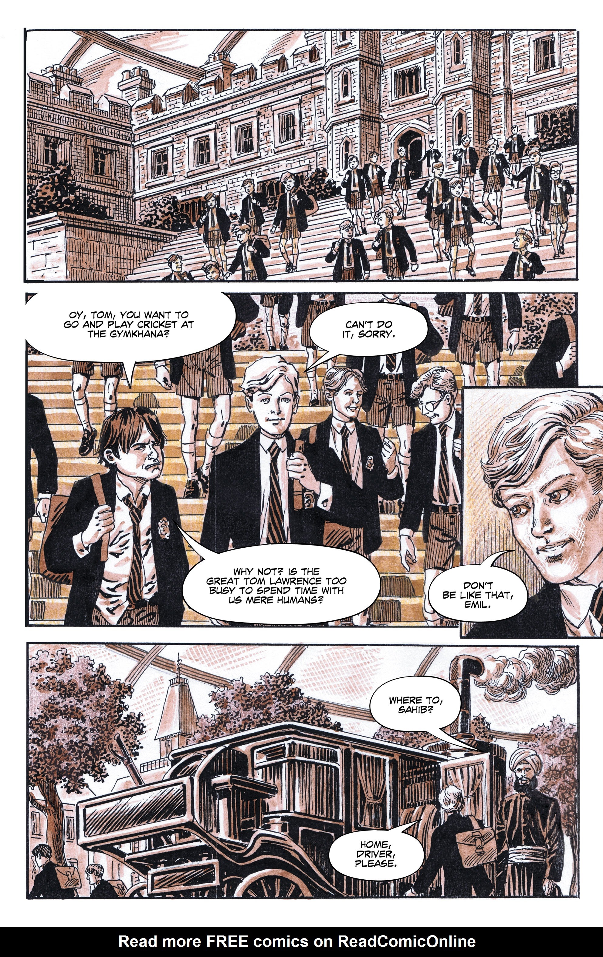 Read online Empire of Blood comic -  Issue #1 - 6