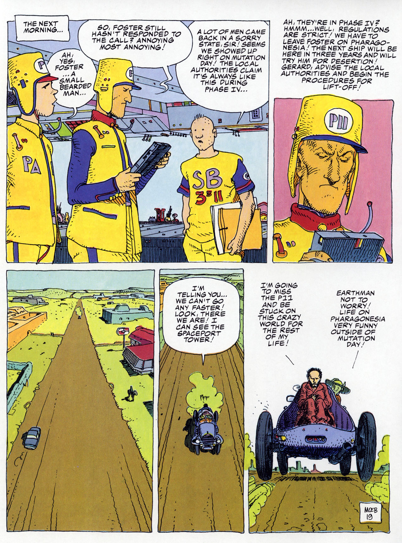 Read online Epic Graphic Novel: Moebius comic -  Issue # TPB 6 - 25