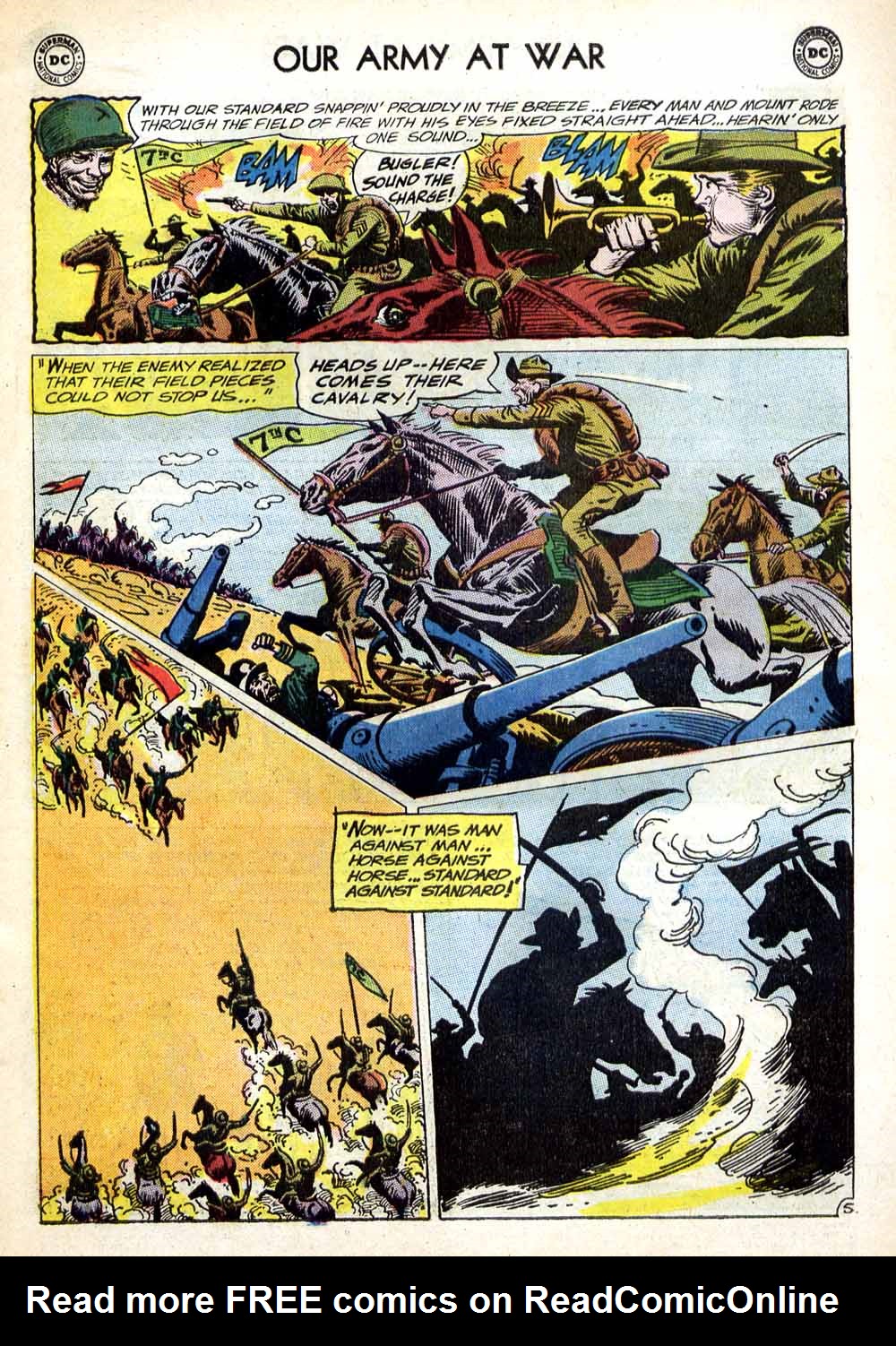 Read online Our Army at War (1952) comic -  Issue #137 - 7