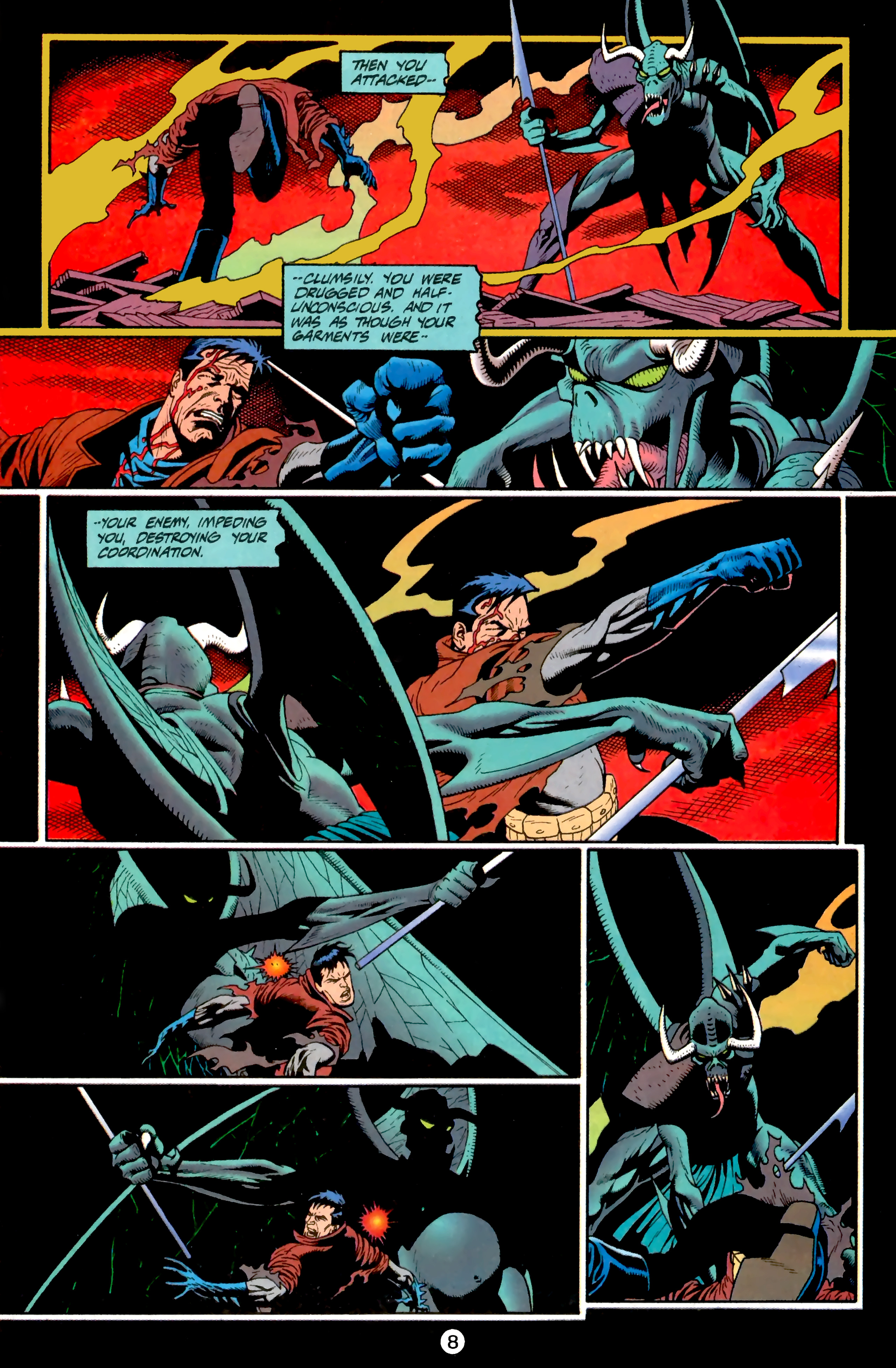 Read online Batman: Sword of Azrael comic -  Issue #3 - 8