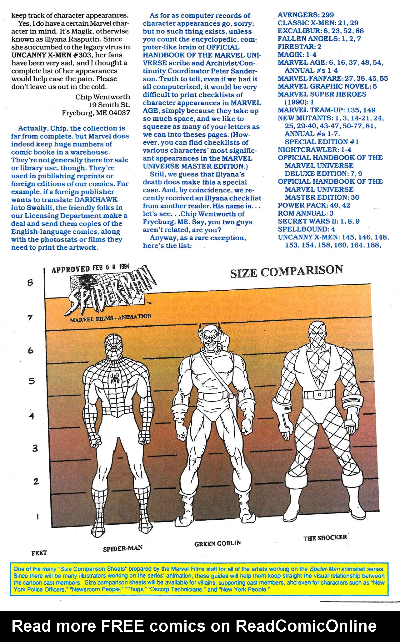 Read online Marvel Age comic -  Issue #137 - 47