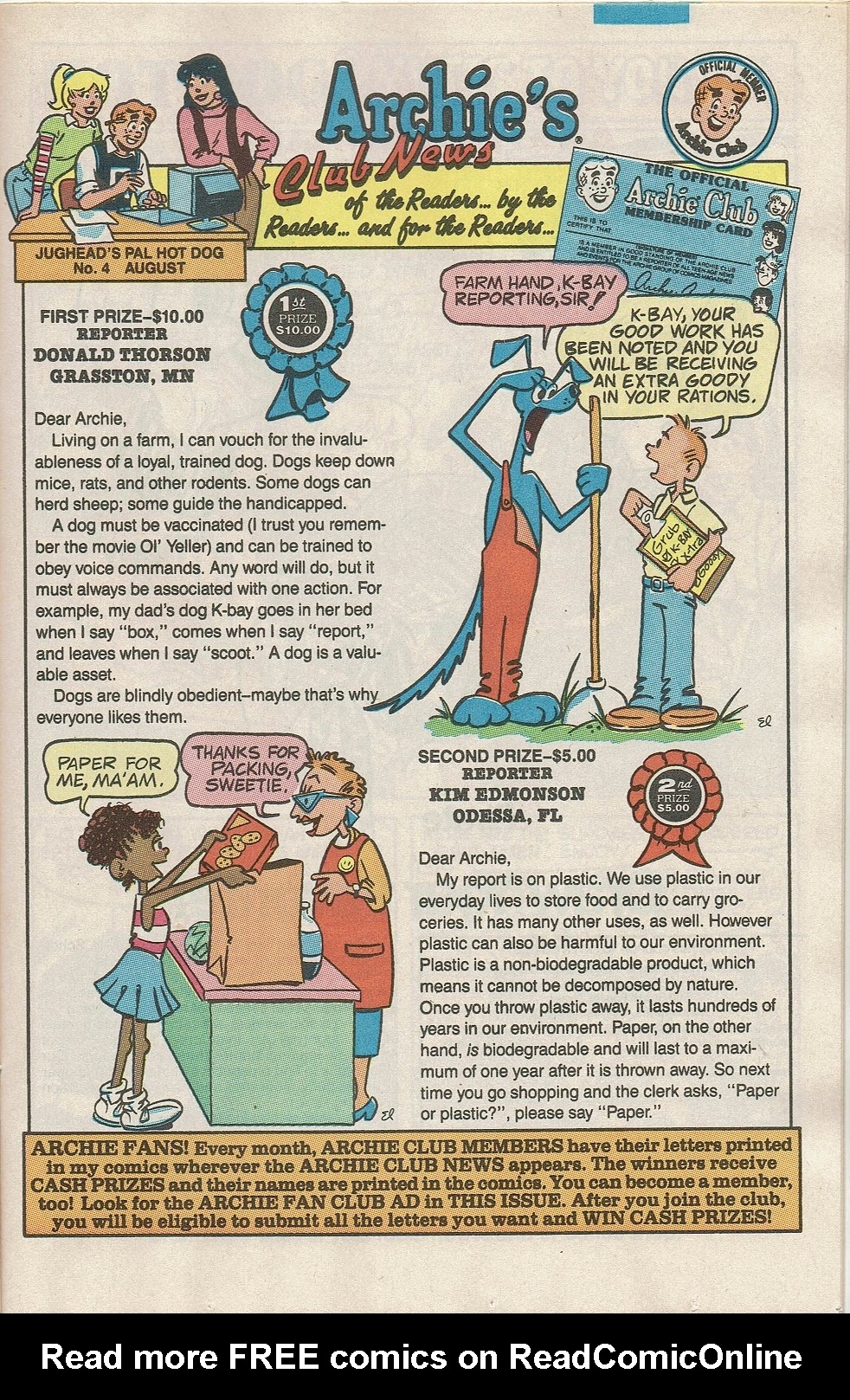 Read online Jughead's Pal Hot Dog comic -  Issue #4 - 11