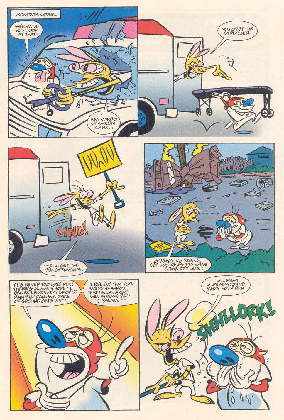 Read online The Ren & Stimpy Show comic -  Issue #16 - 19