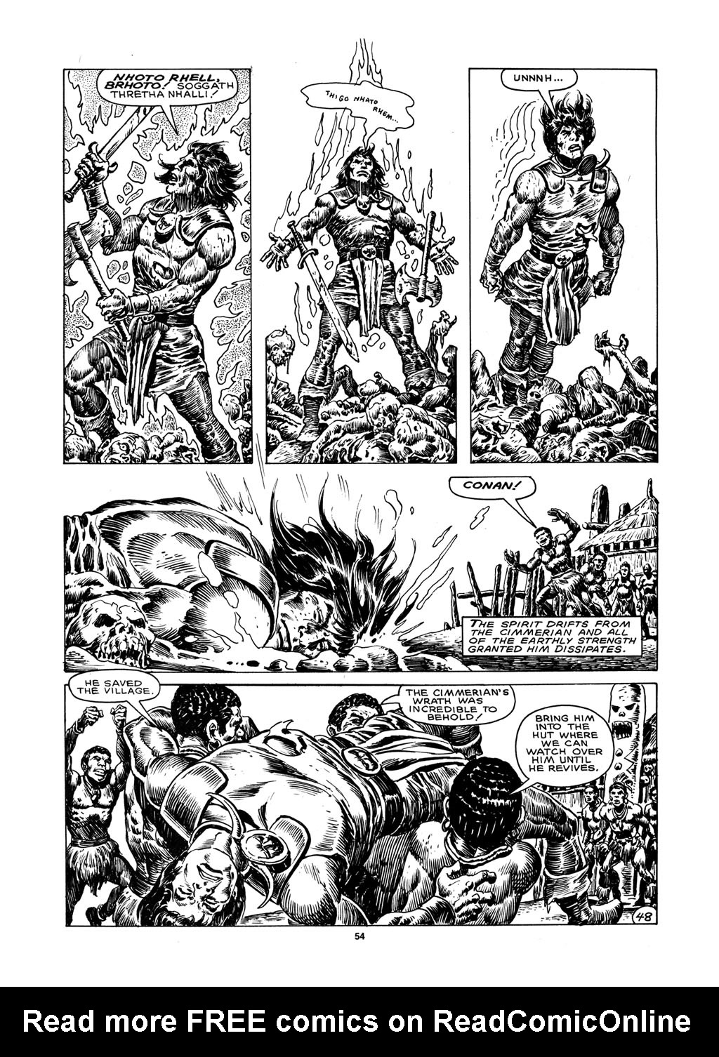 Read online The Savage Sword Of Conan comic -  Issue #150 - 48
