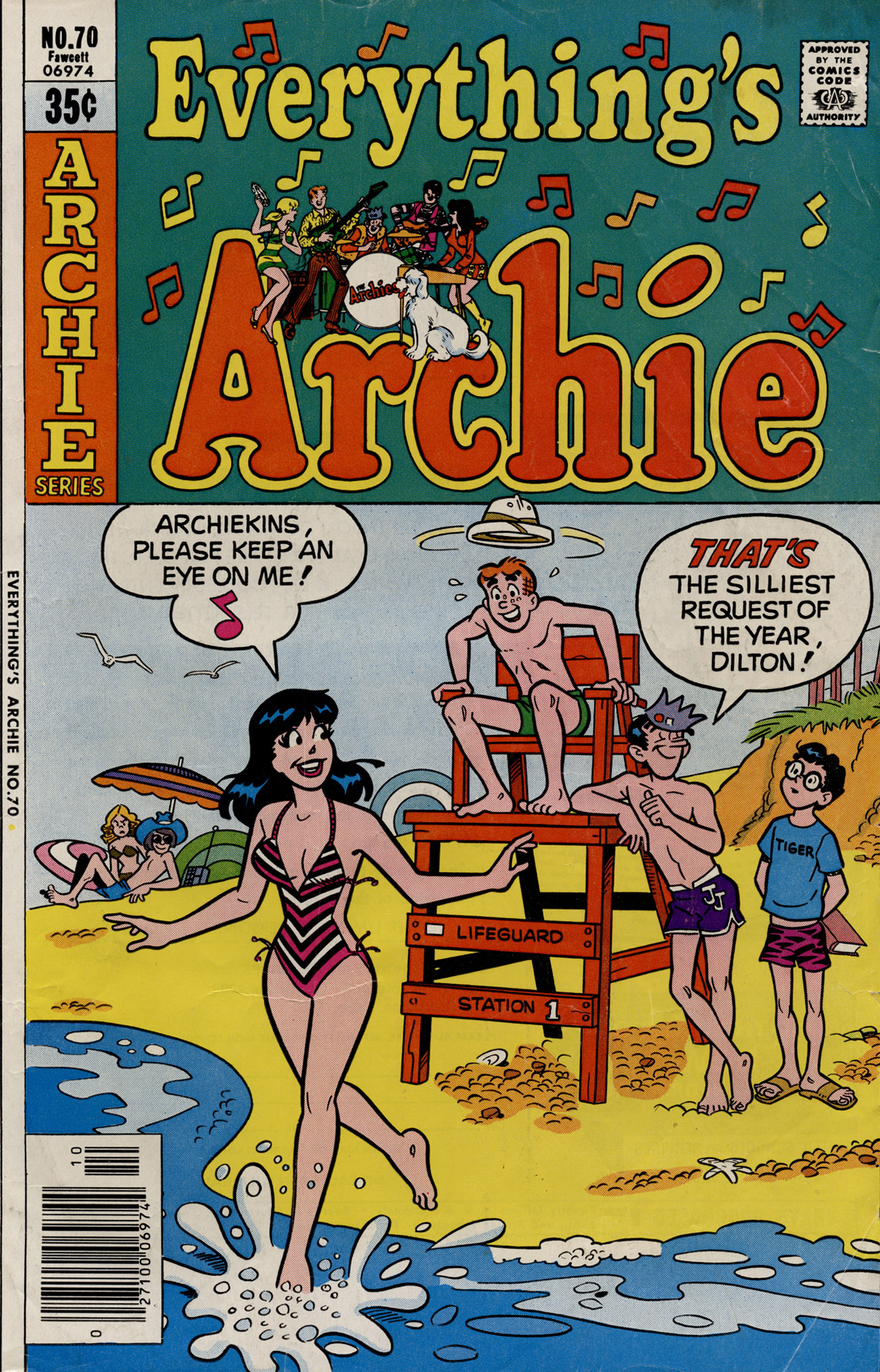 Read online Everything's Archie comic -  Issue #70 - 1