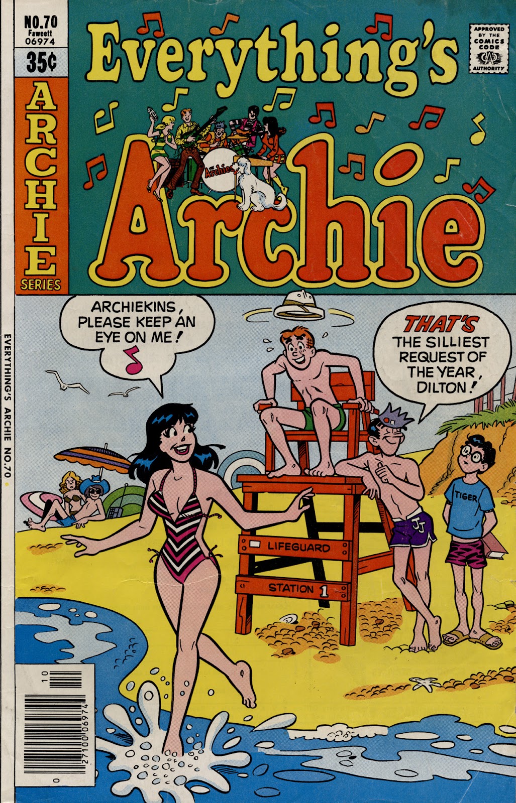 Everything's Archie issue 70 - Page 1