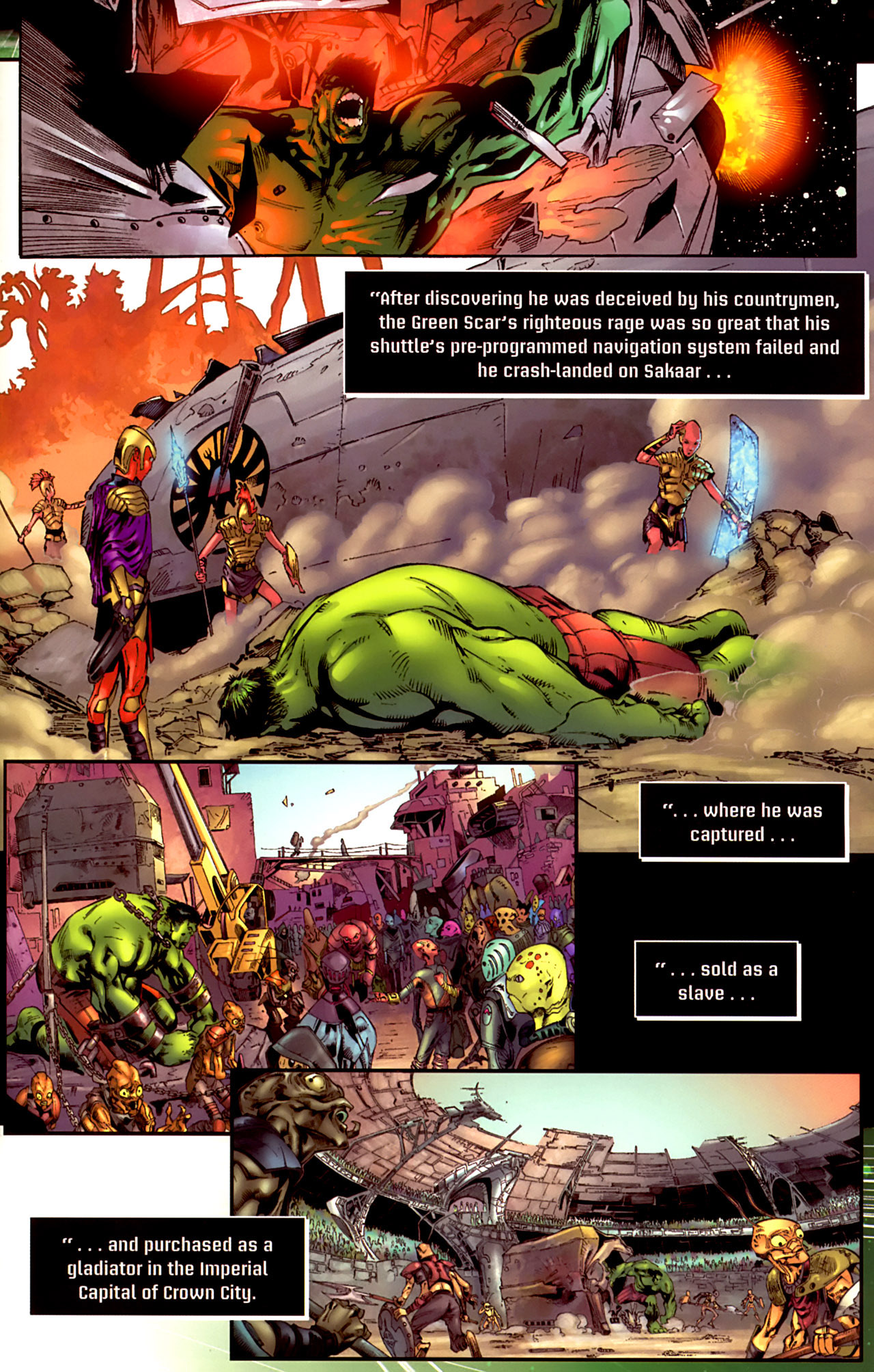 Read online Skaar: Son of Hulk Presents: Savage World of Sakaar comic -  Issue # Full - 39