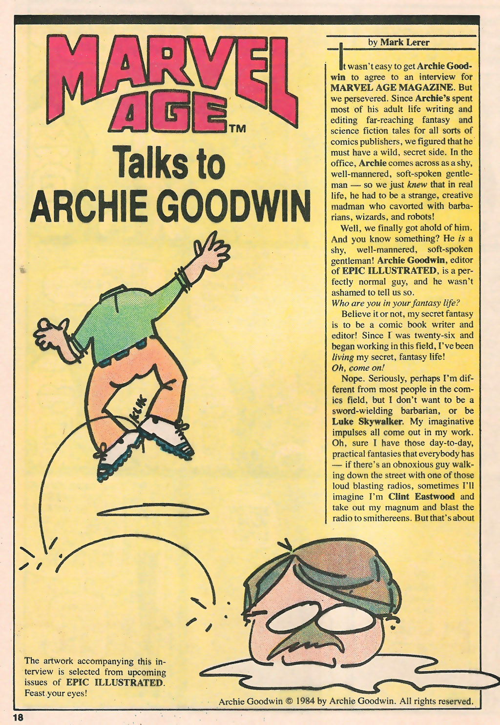 Read online Marvel Age comic -  Issue #15 - 19