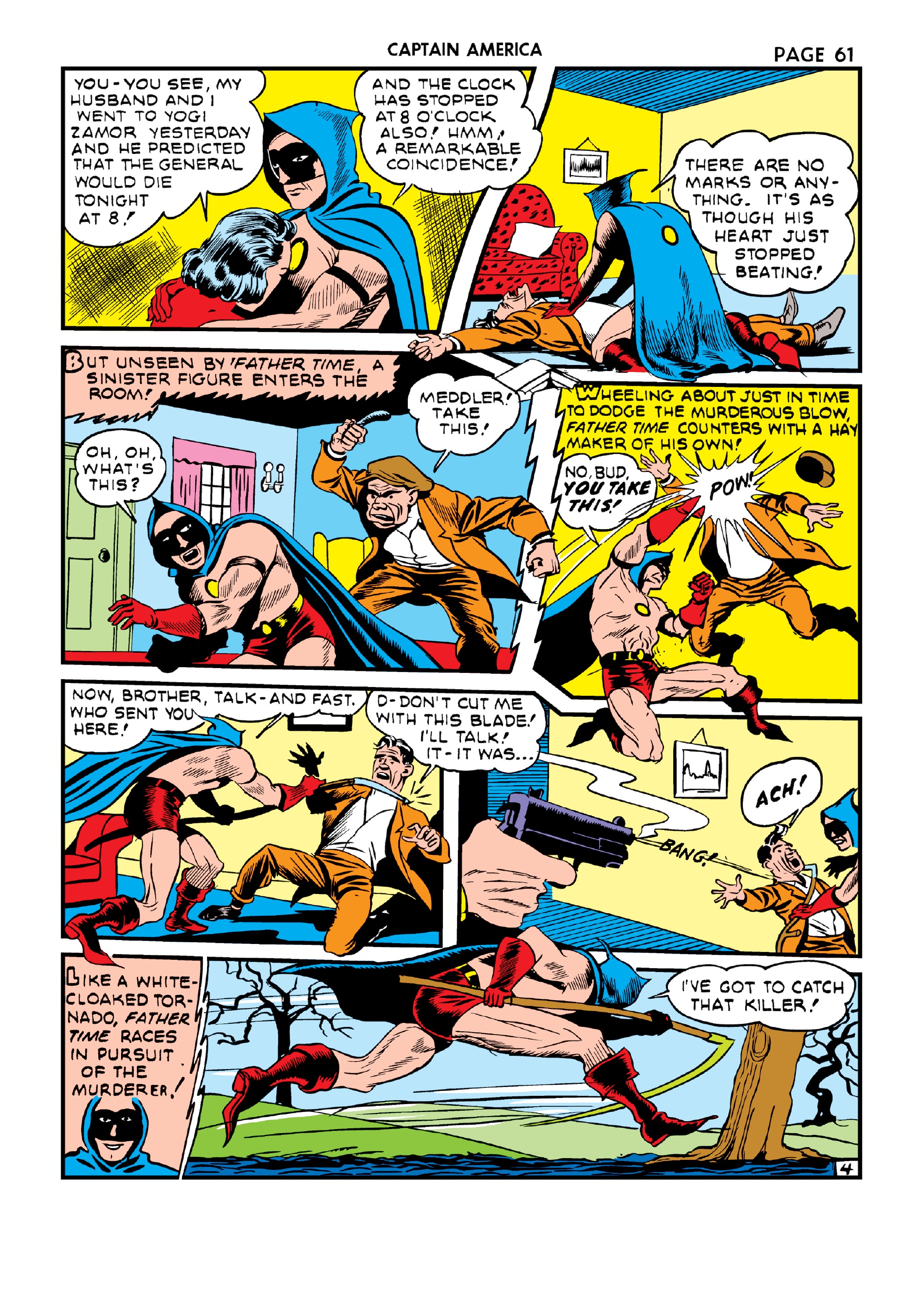 Read online Marvel Masterworks: Golden Age Captain America comic -  Issue # TPB 3 (Part 2) - 36