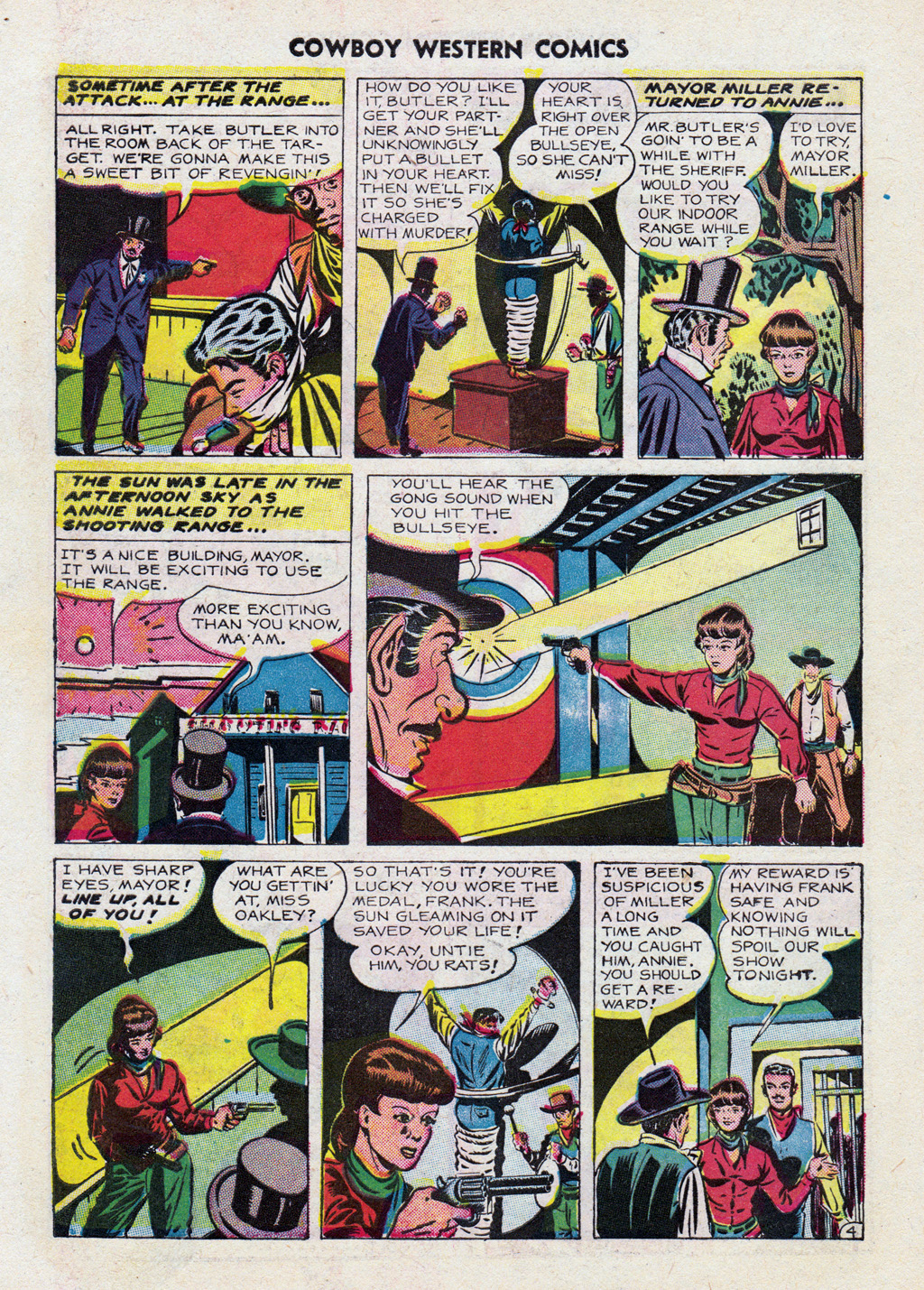 Read online Cowboy Western Comics (1948) comic -  Issue #23 - 26