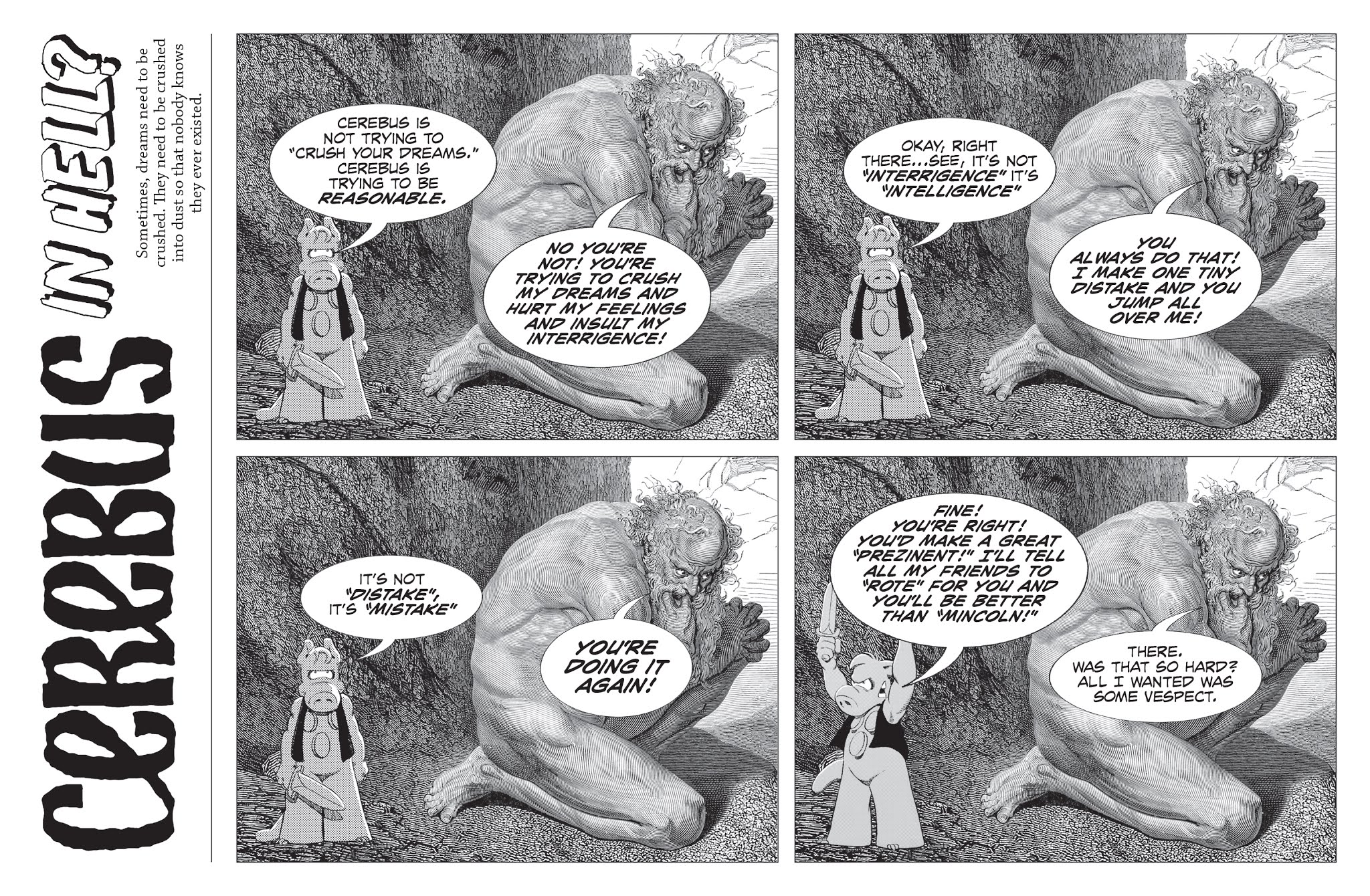 Read online Cerebus in Hell? comic -  Issue #4 - 18