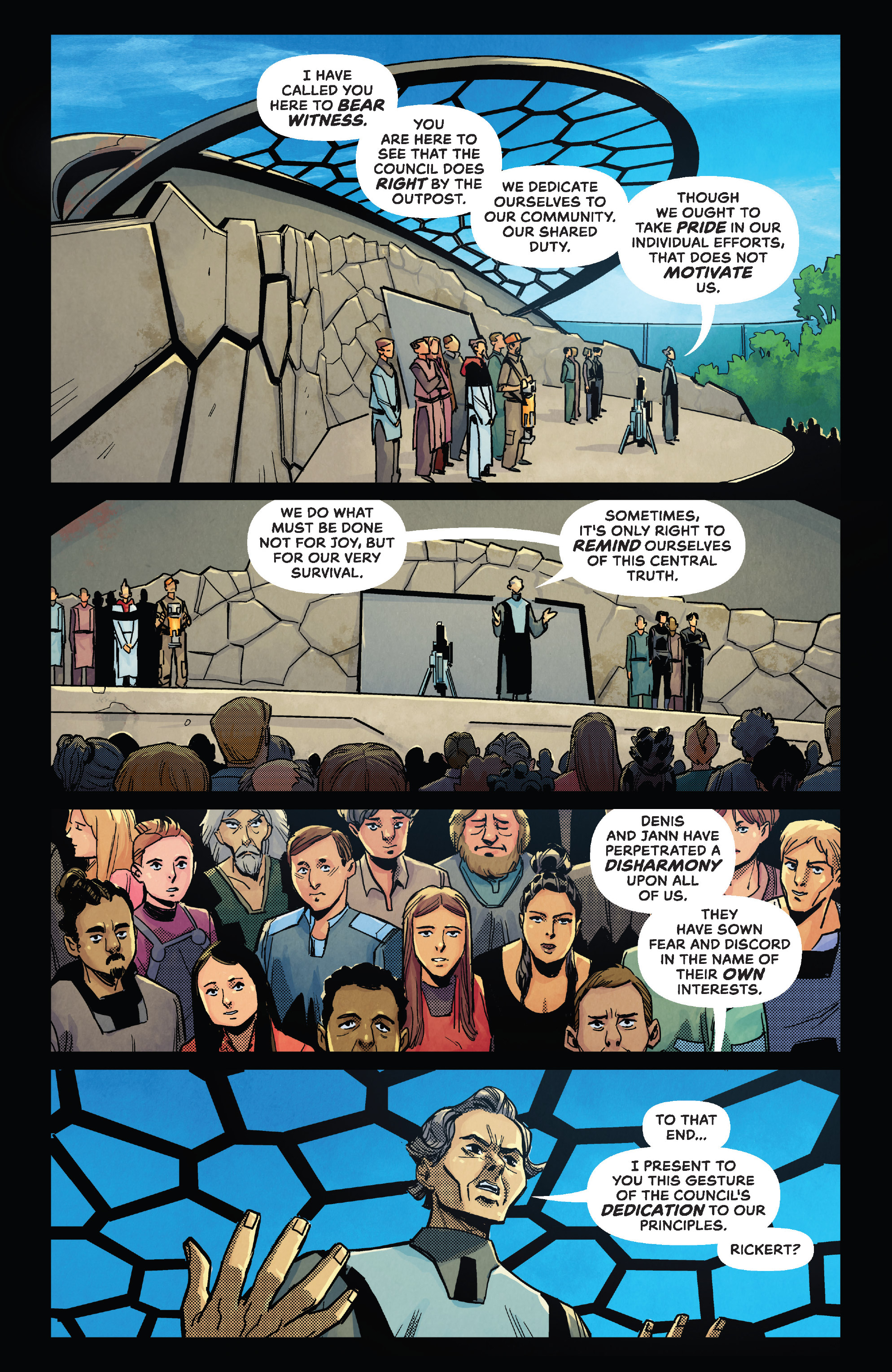 Read online Outpost Zero comic -  Issue #13 - 12