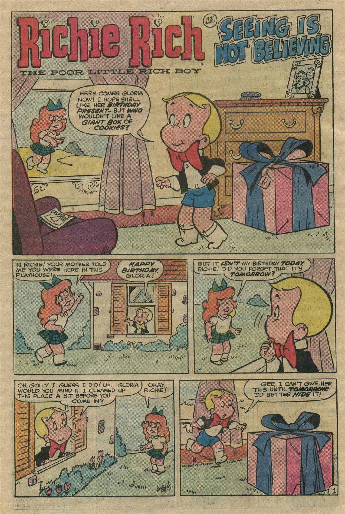 Read online Richie Rich & His Girl Friends comic -  Issue #7 - 27
