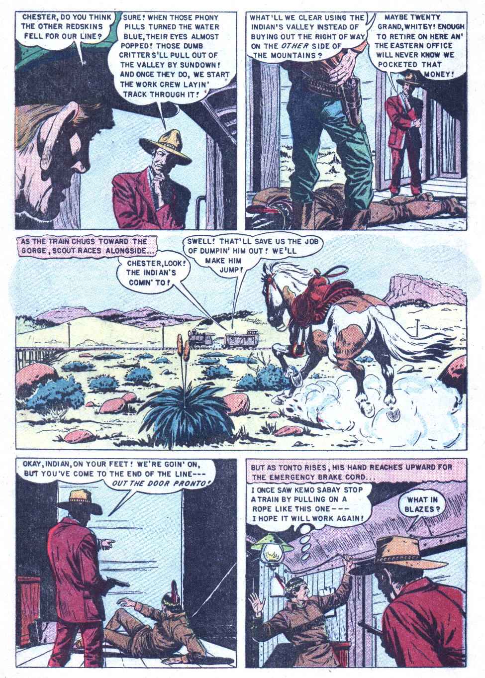 Read online Lone Ranger's Companion Tonto comic -  Issue #8 - 8