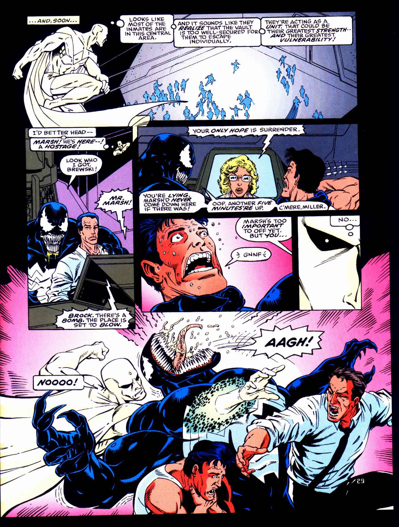 Read online Marvel Graphic Novel comic -  Issue #68 - Avengers - Death Trap - The Vault - 30