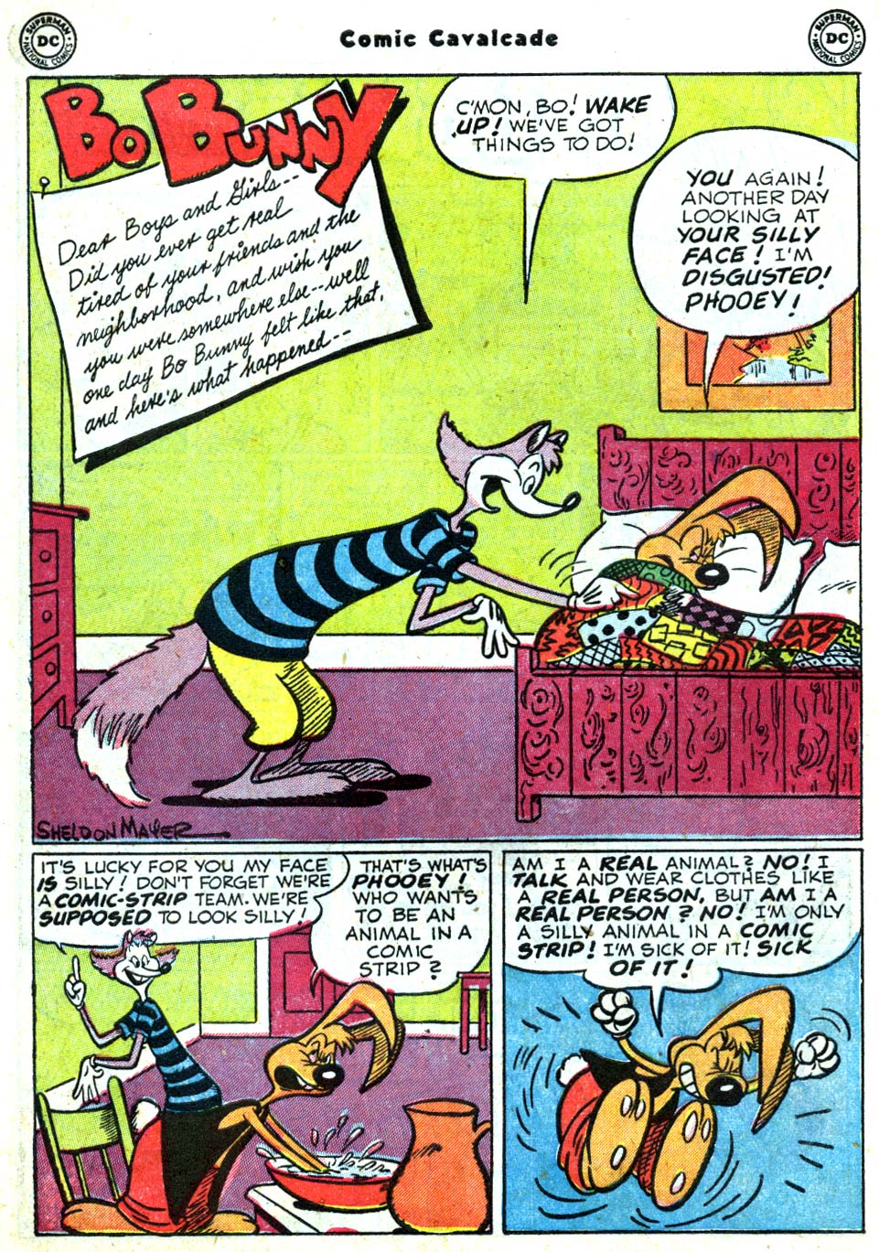 Read online Comic Cavalcade comic -  Issue #46 - 18