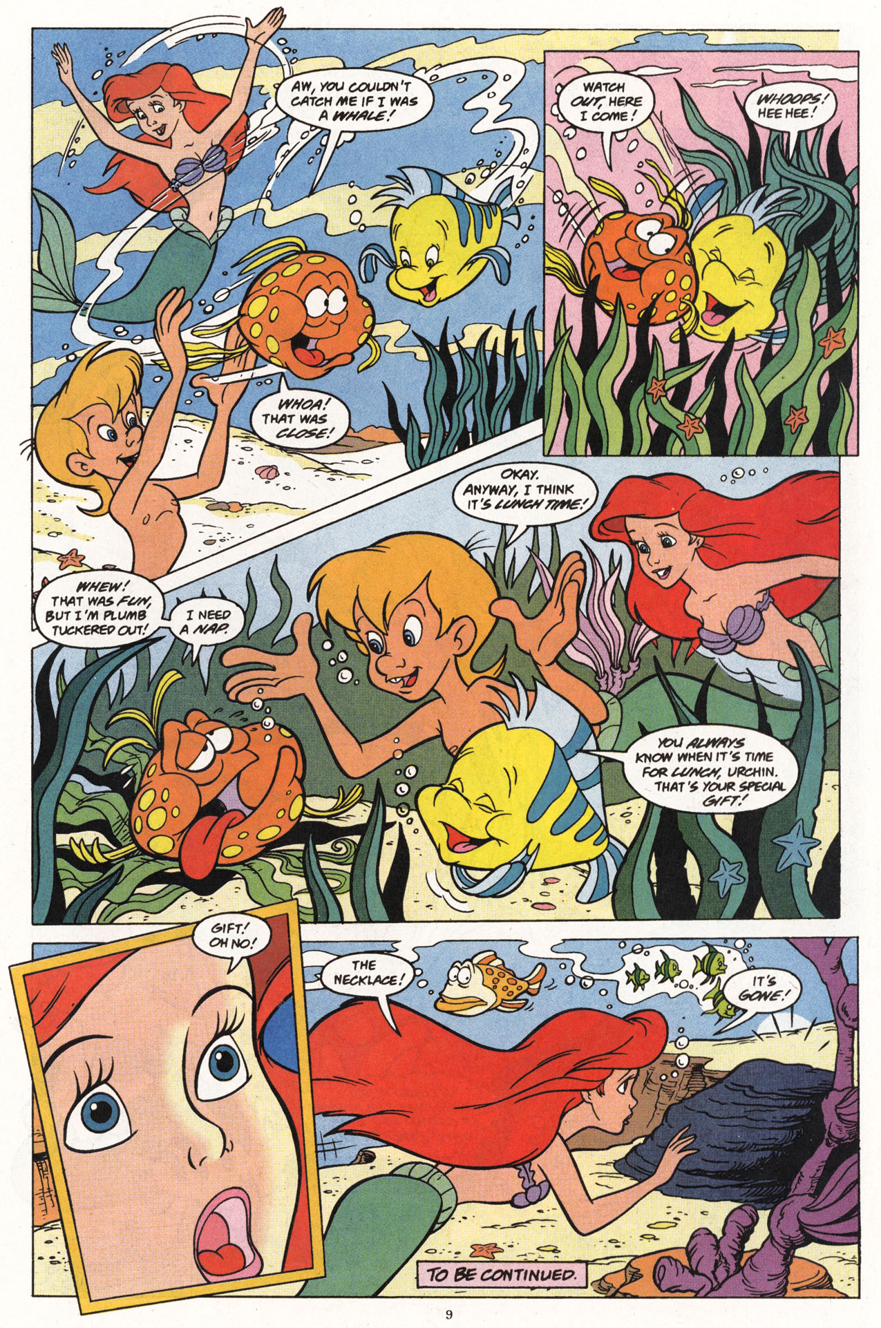 Read online Disney's The Little Mermaid comic -  Issue #8 - 11