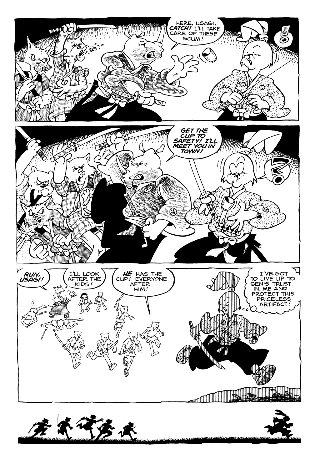 Read online Usagi Yojimbo (1987) comic -  Issue #11 - 13