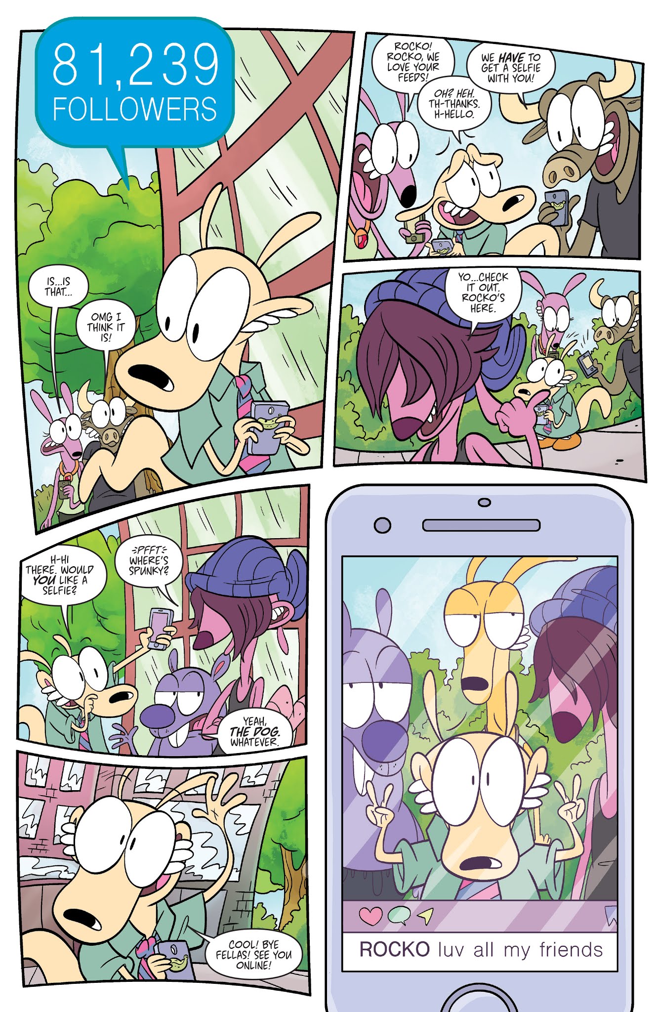 Read online Rocko's Modern Life (2017) comic -  Issue #5 - 12