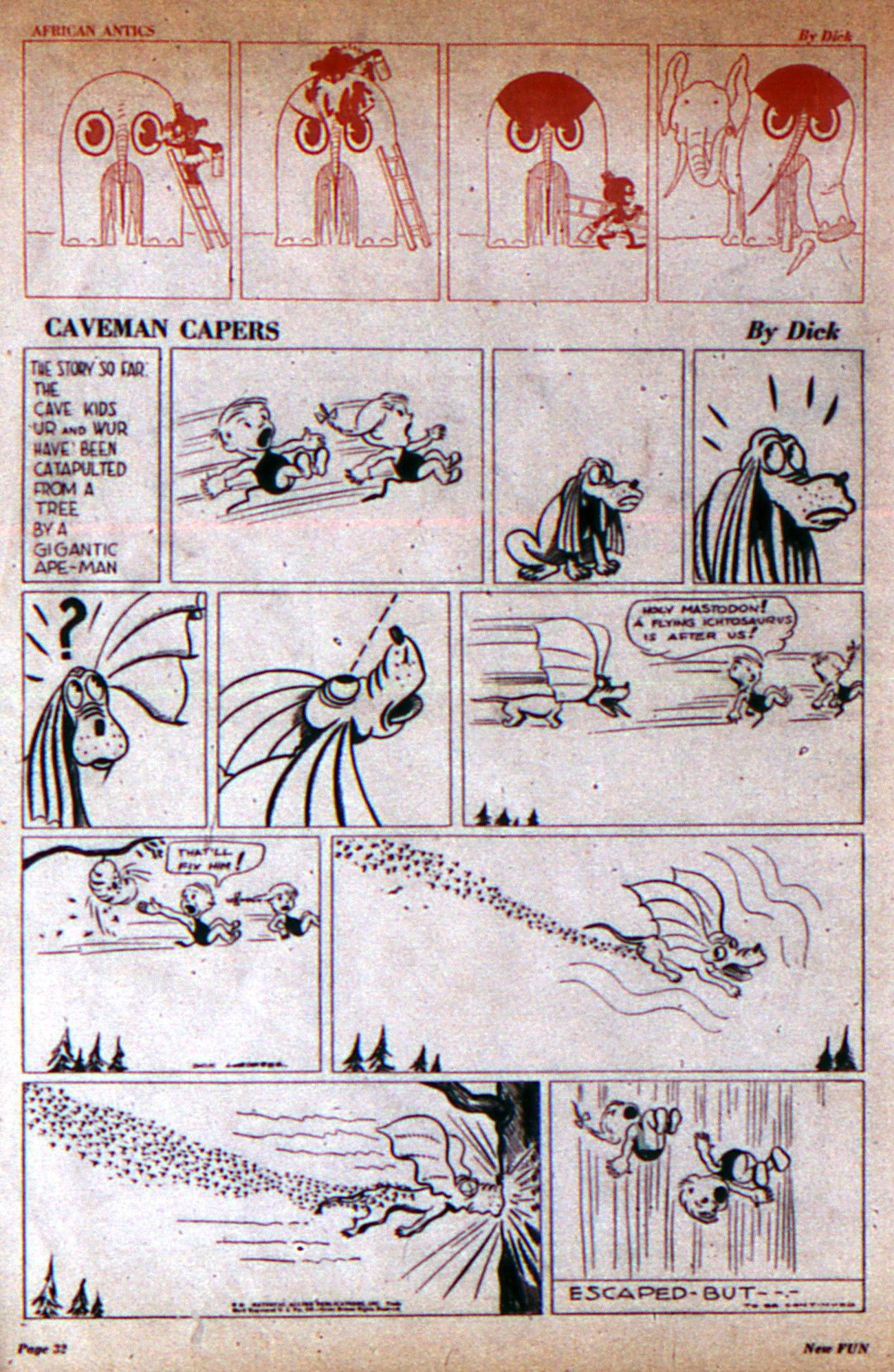 Read online New Fun comic -  Issue #5 - 35