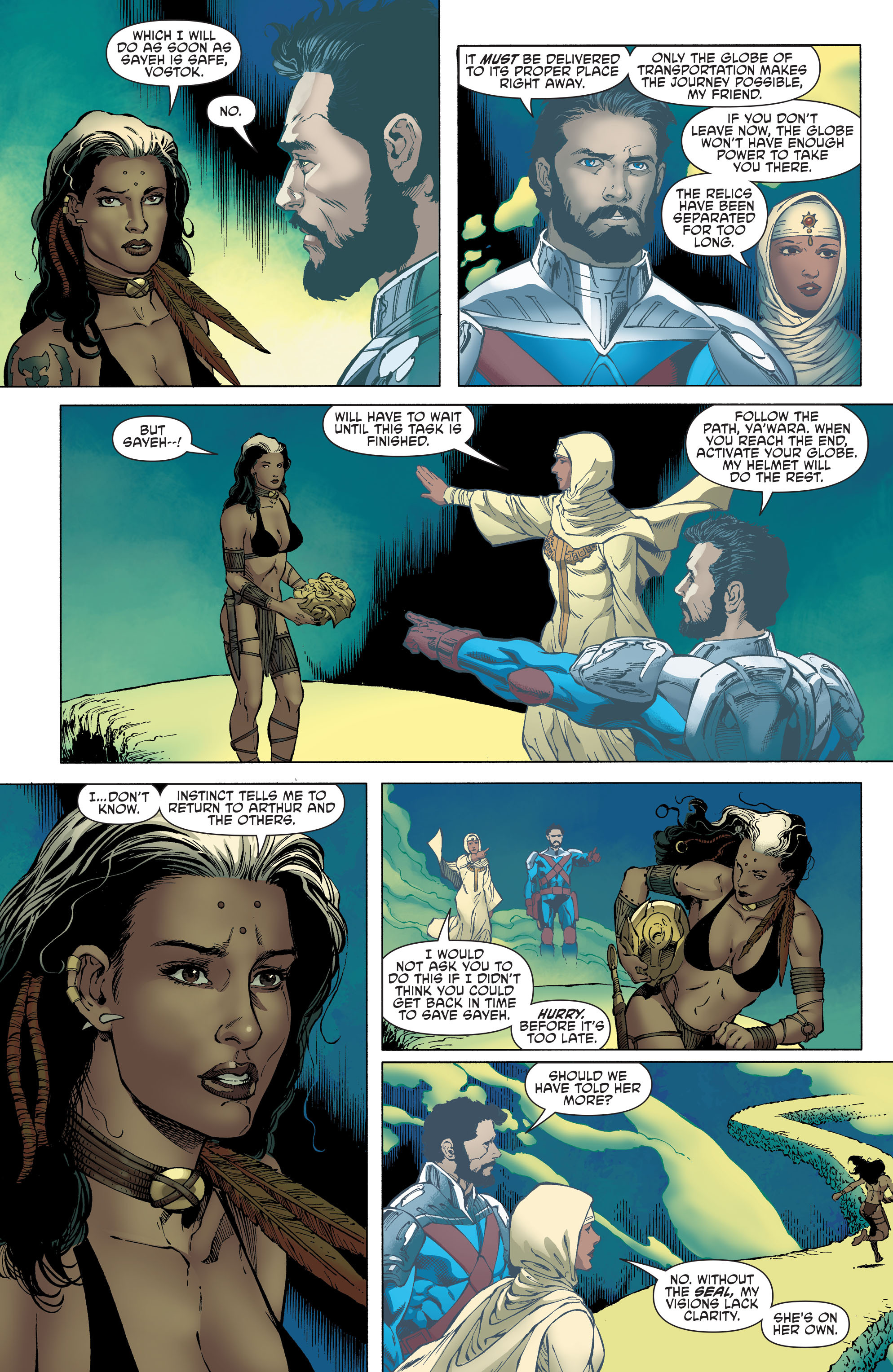 Read online Aquaman and the Others comic -  Issue #4 - 7